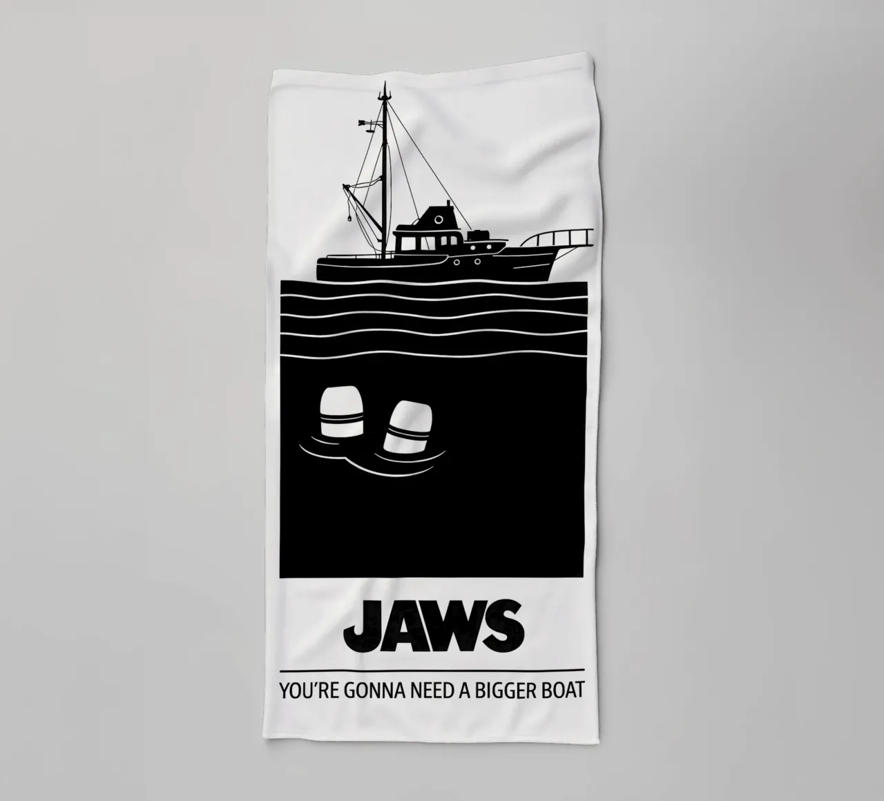 Jaws Print asciugamano da bagno da MoviesArt