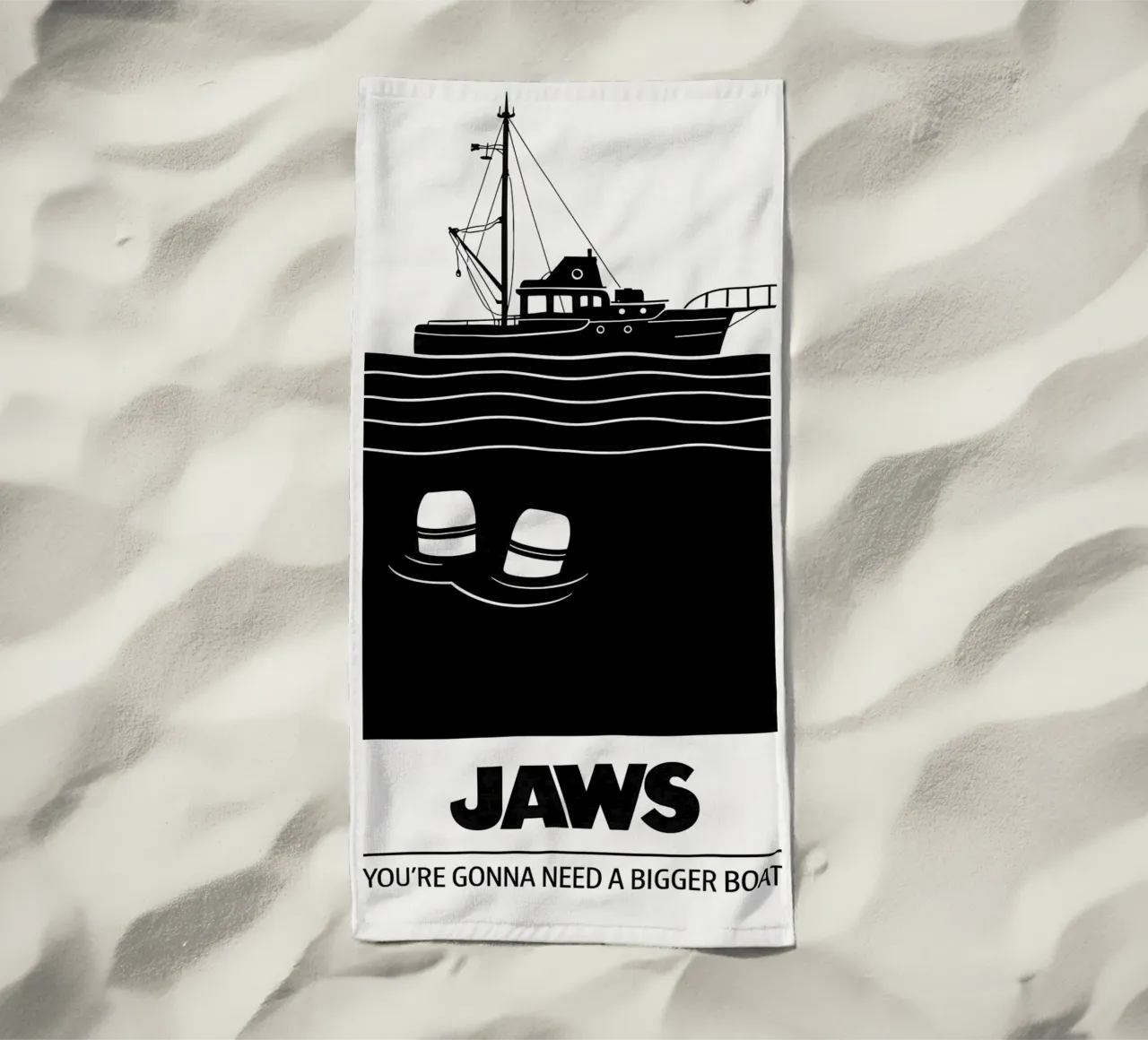 Jaws Print telo mare da MoviesArt