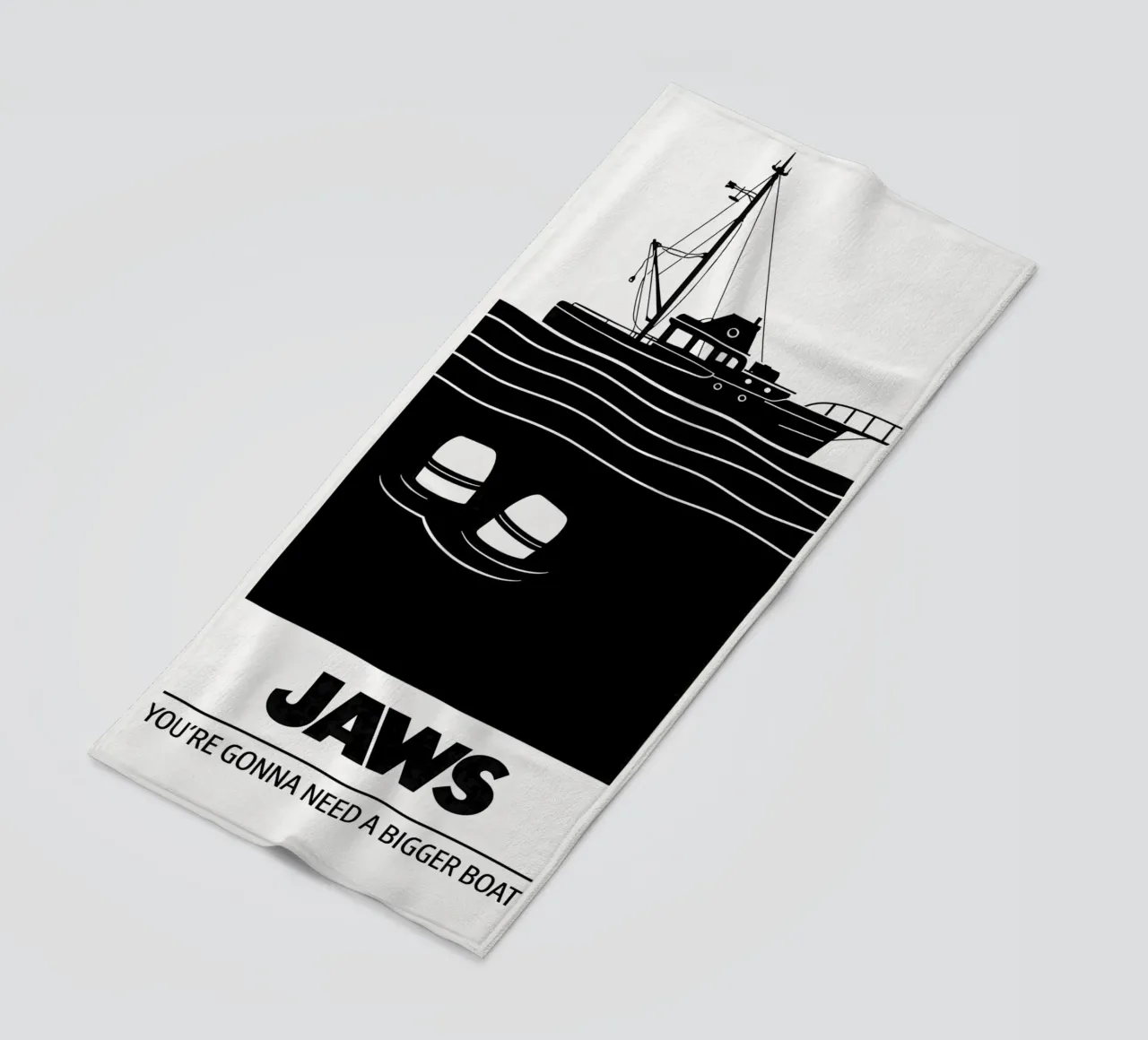 Jaws Print telo mare da MoviesArt