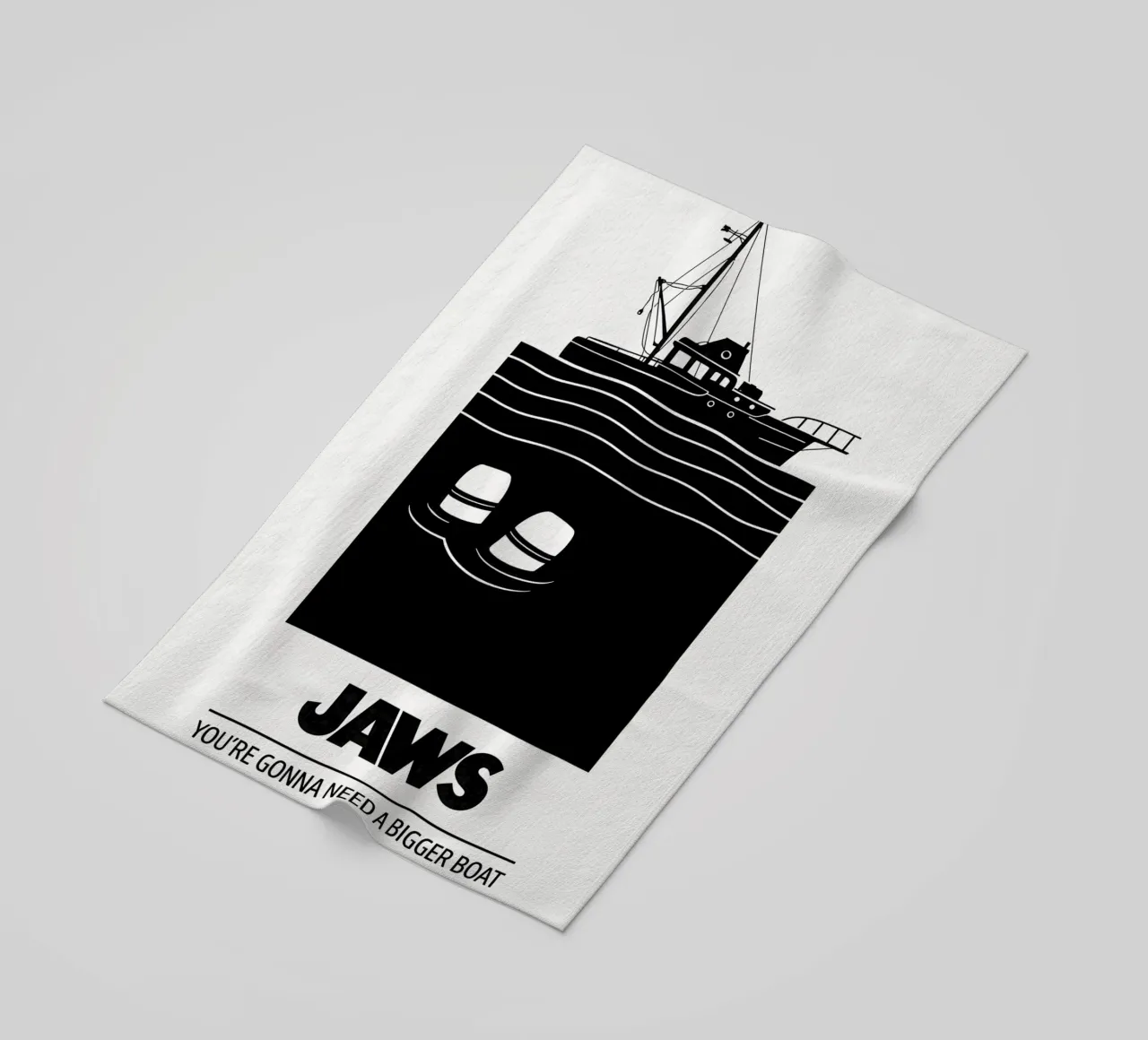 Jaws Print telo mare da MoviesArt