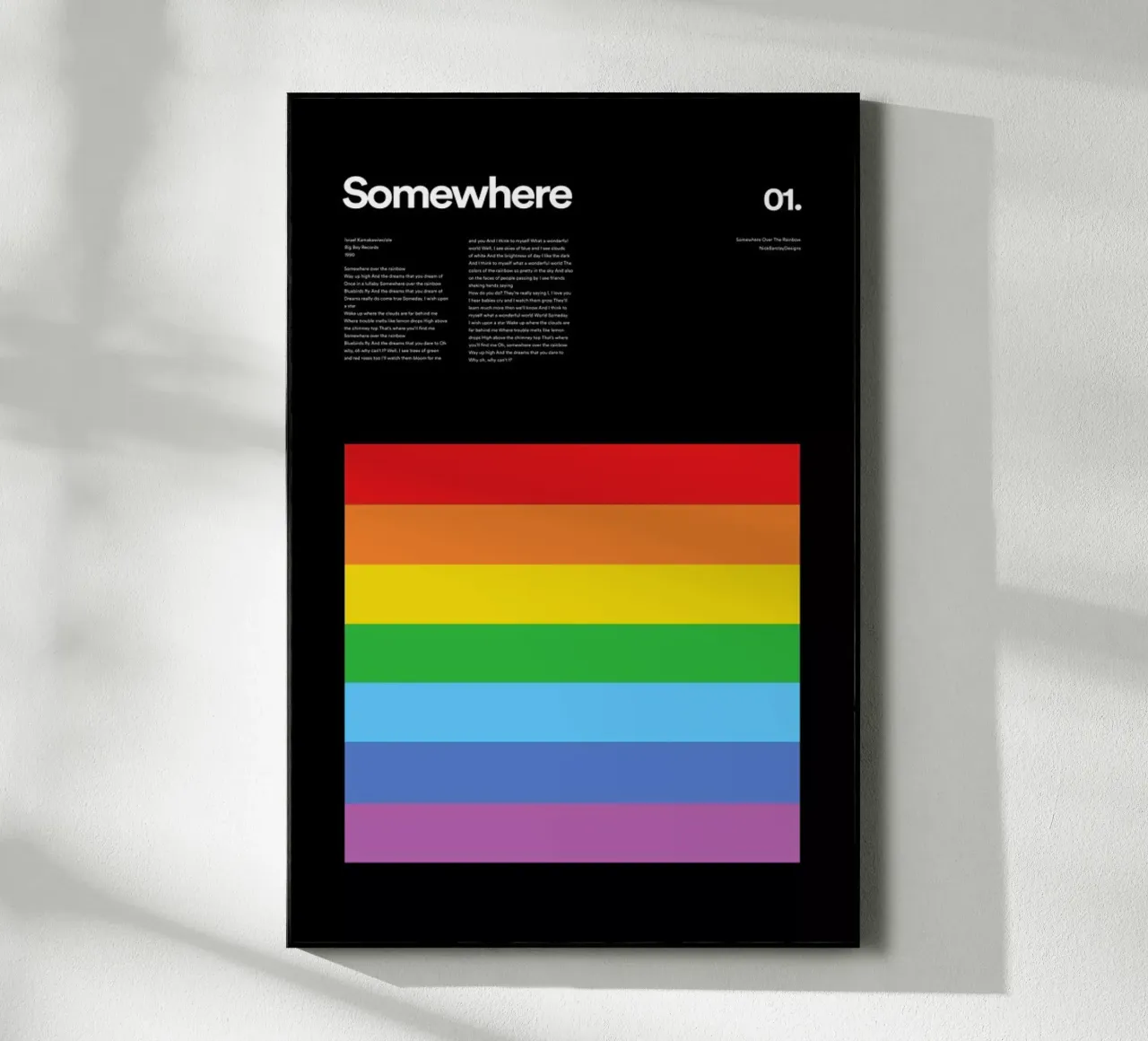 Somewhere over the Rainbow 01 plexiglass da Nick Barclay