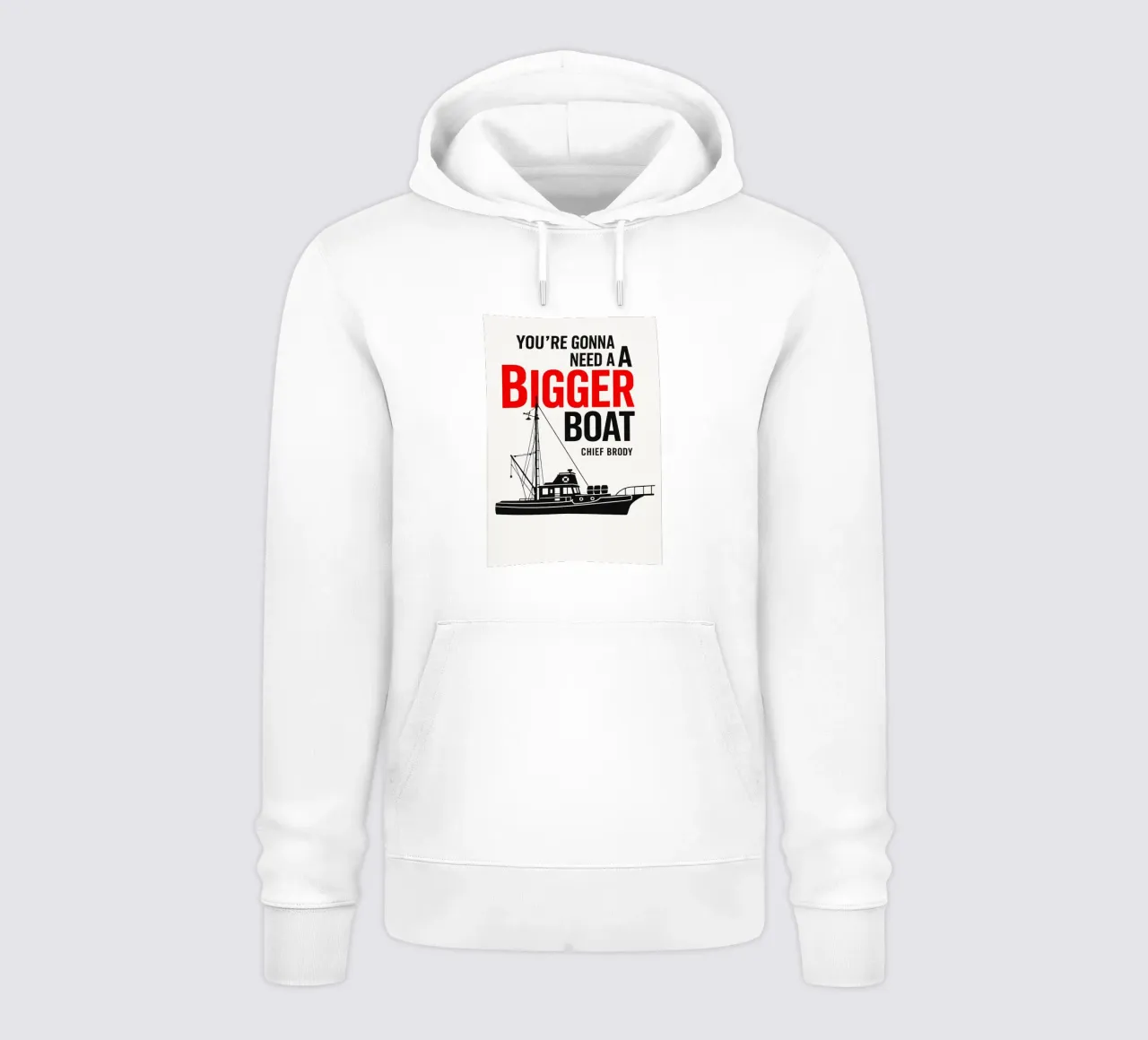 Jaws Print felpa con cappuccio da MoviesArt