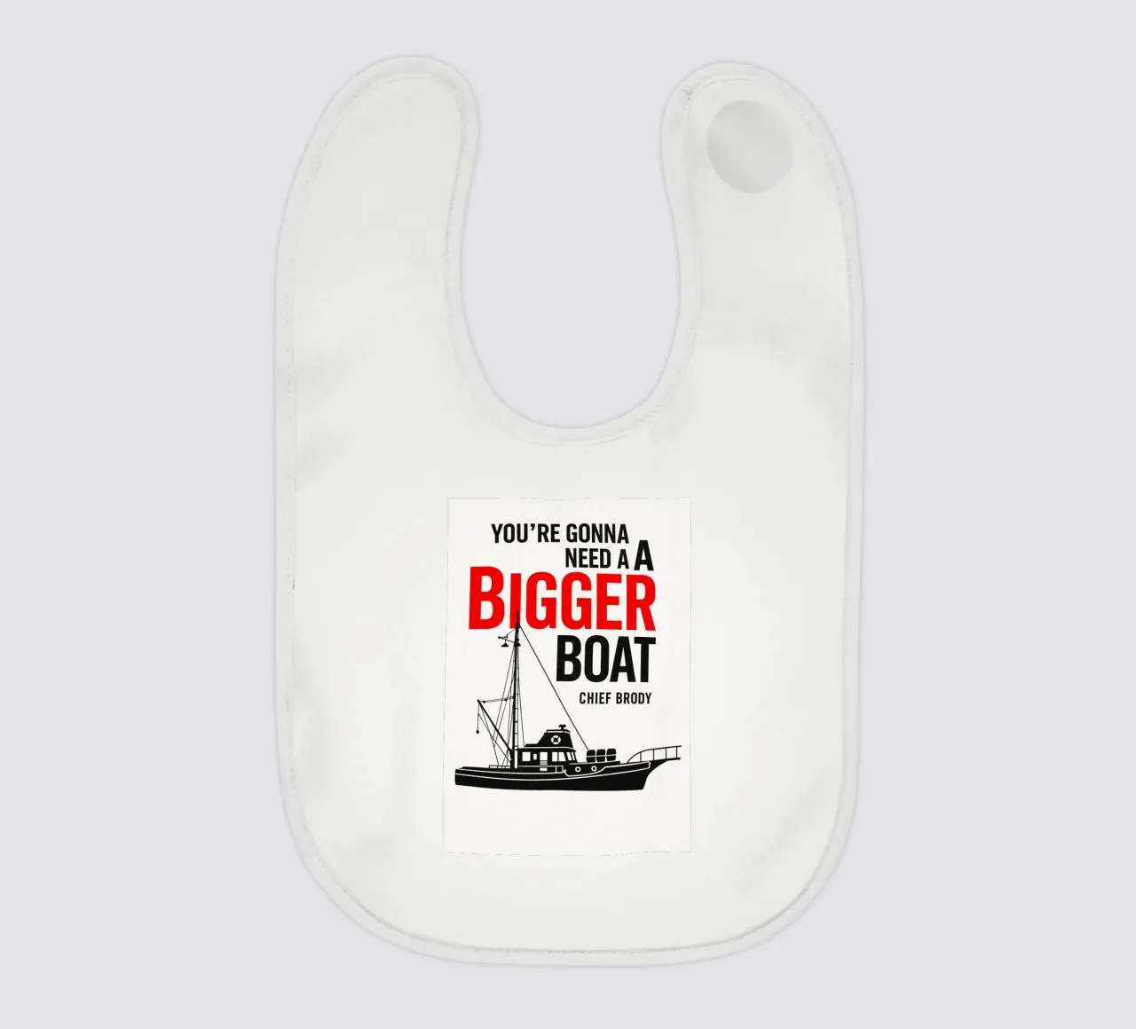 Jaws Print bavaglino da MoviesArt