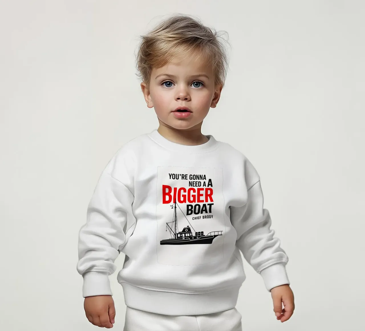 Jaws Print felpa neonato da MoviesArt