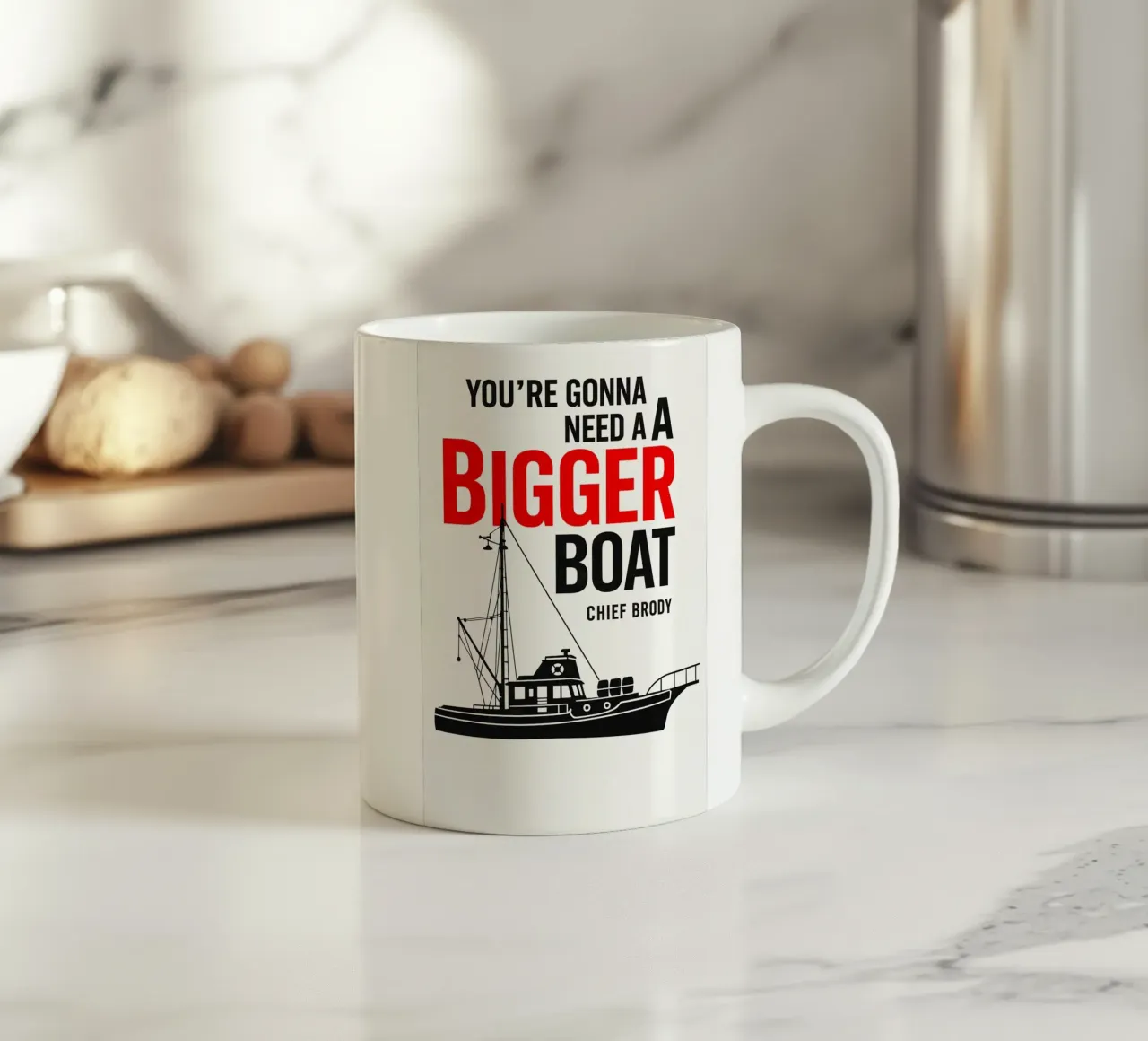 Jaws Print tazza in ceramica da MoviesArt
