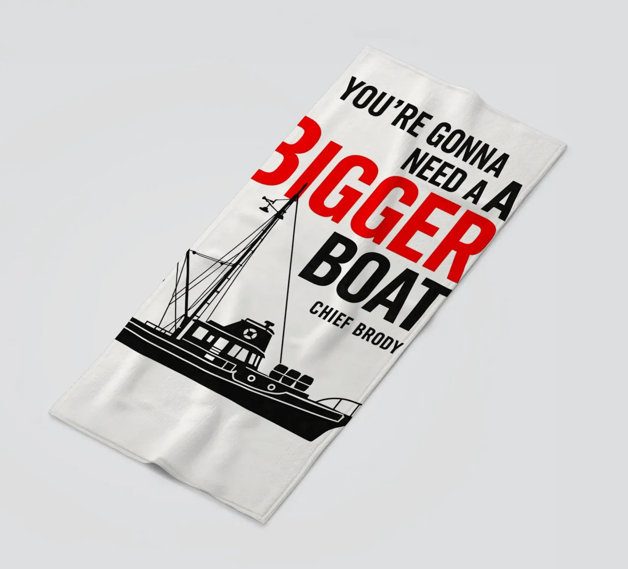 Jaws Print telo mare da MoviesArt