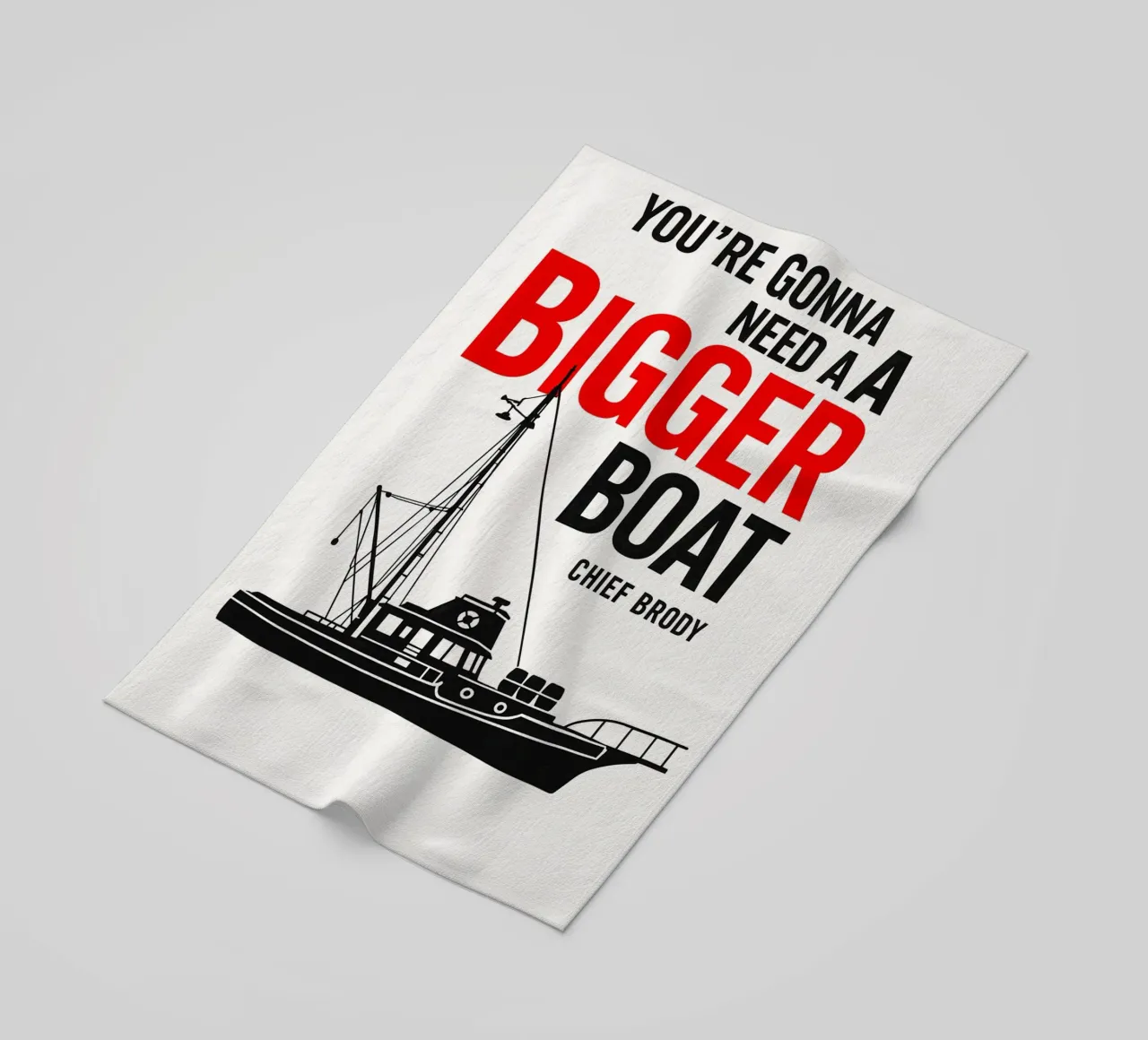 Jaws Print telo mare da MoviesArt