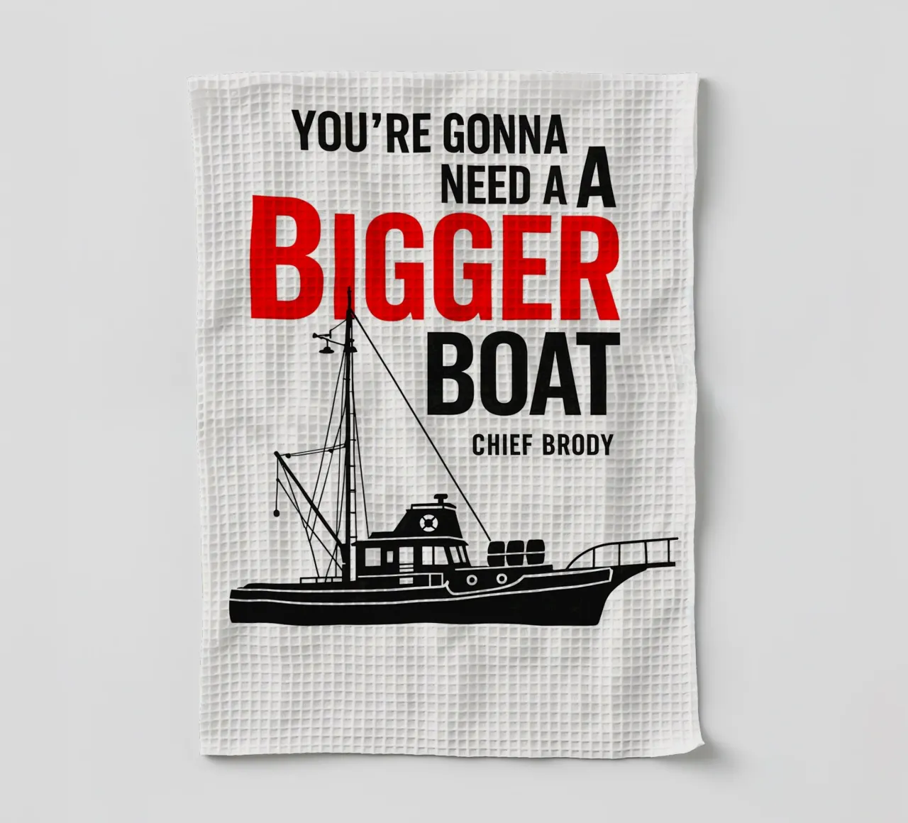 Jaws Print canovaccio da cucina da MoviesArt