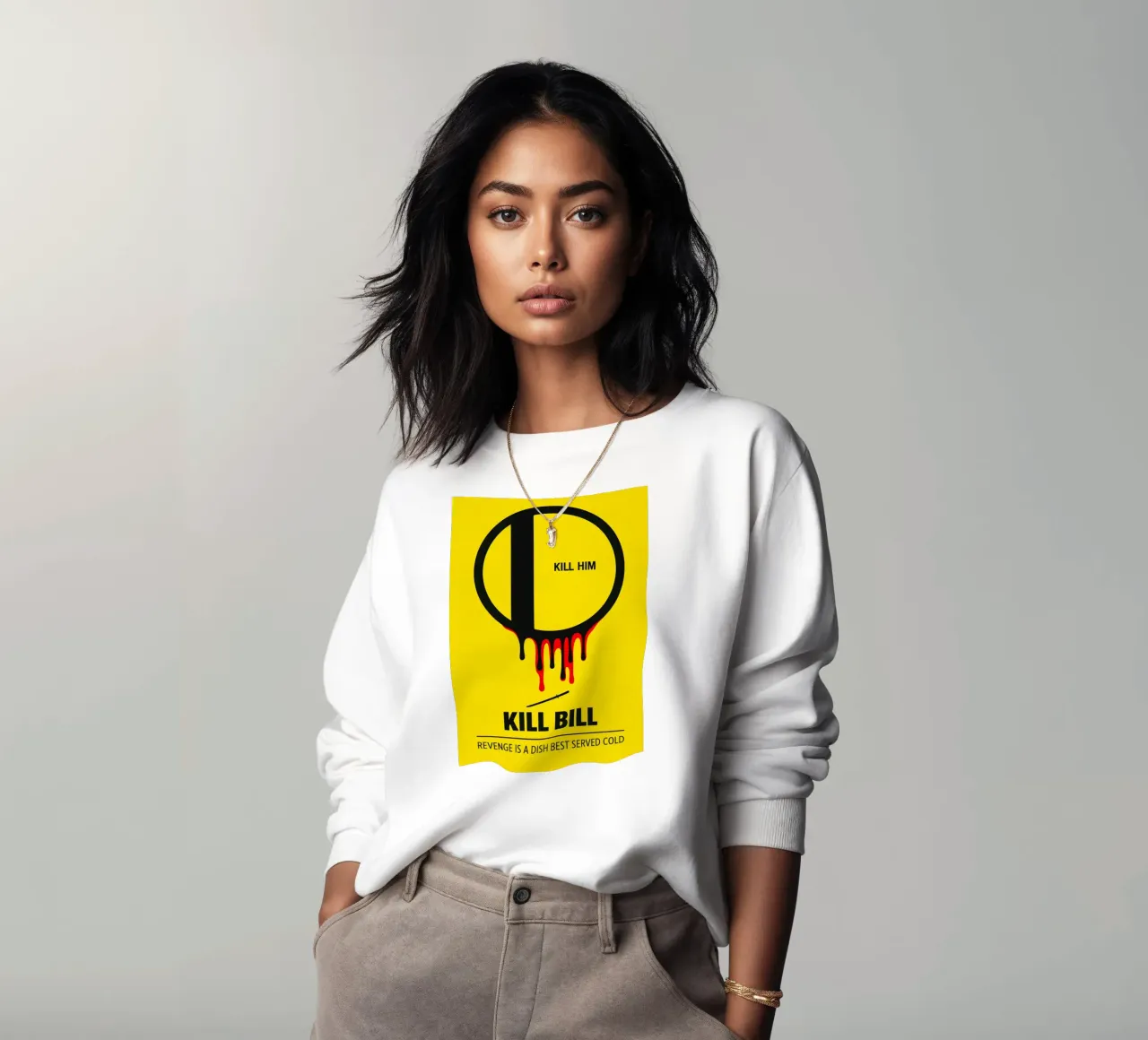 Kill Bill - Kill Him Print sudadera de MoviesArt