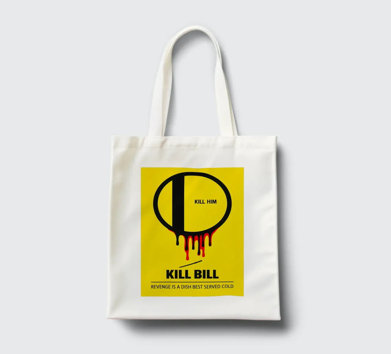 Kill Bill - Kill Him Print borsa in juta da MoviesArt