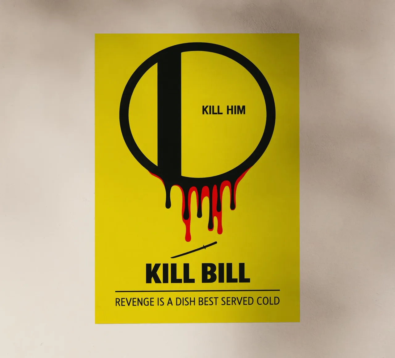 Kill Bill - Kill Him Print pellicola backlit da MoviesArt