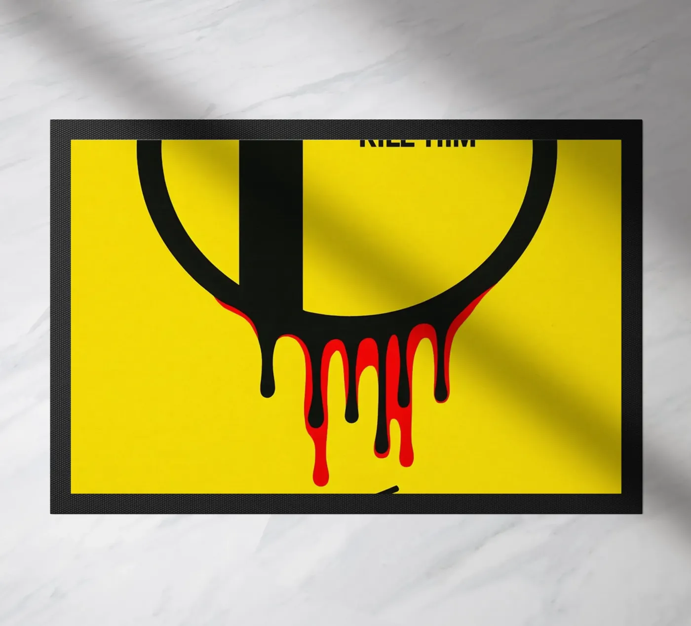 Kill Bill - Kill Him Print deurmat van MoviesArt