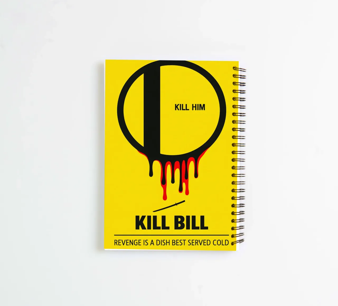 Kill Bill - Kill Him Print diario ad anelli da MoviesArt