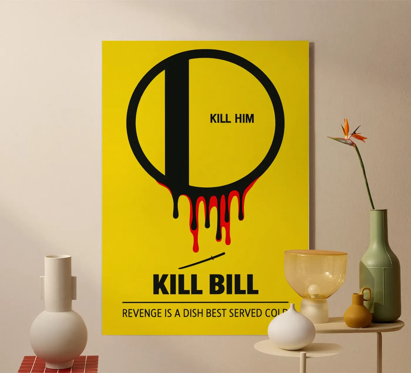 Kill Bill - Kill Him Print acryl van MoviesArt