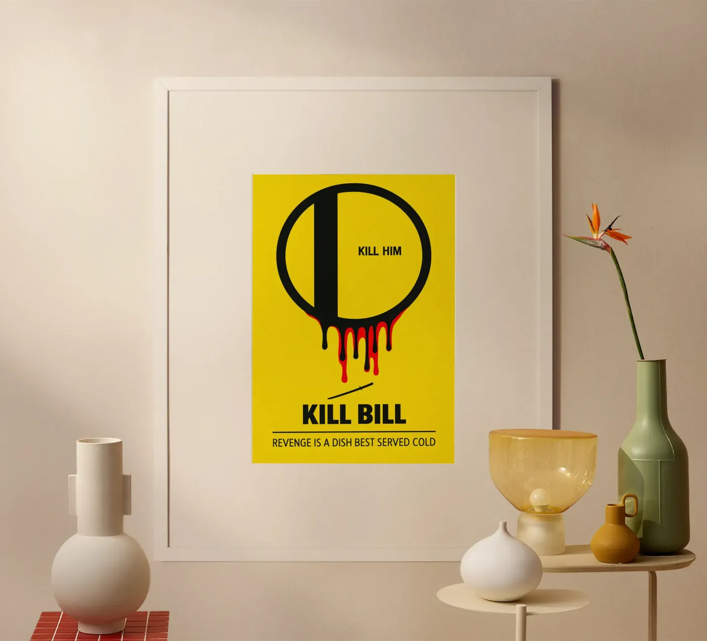 Kill Bill - Kill Him Print poster da MoviesArt