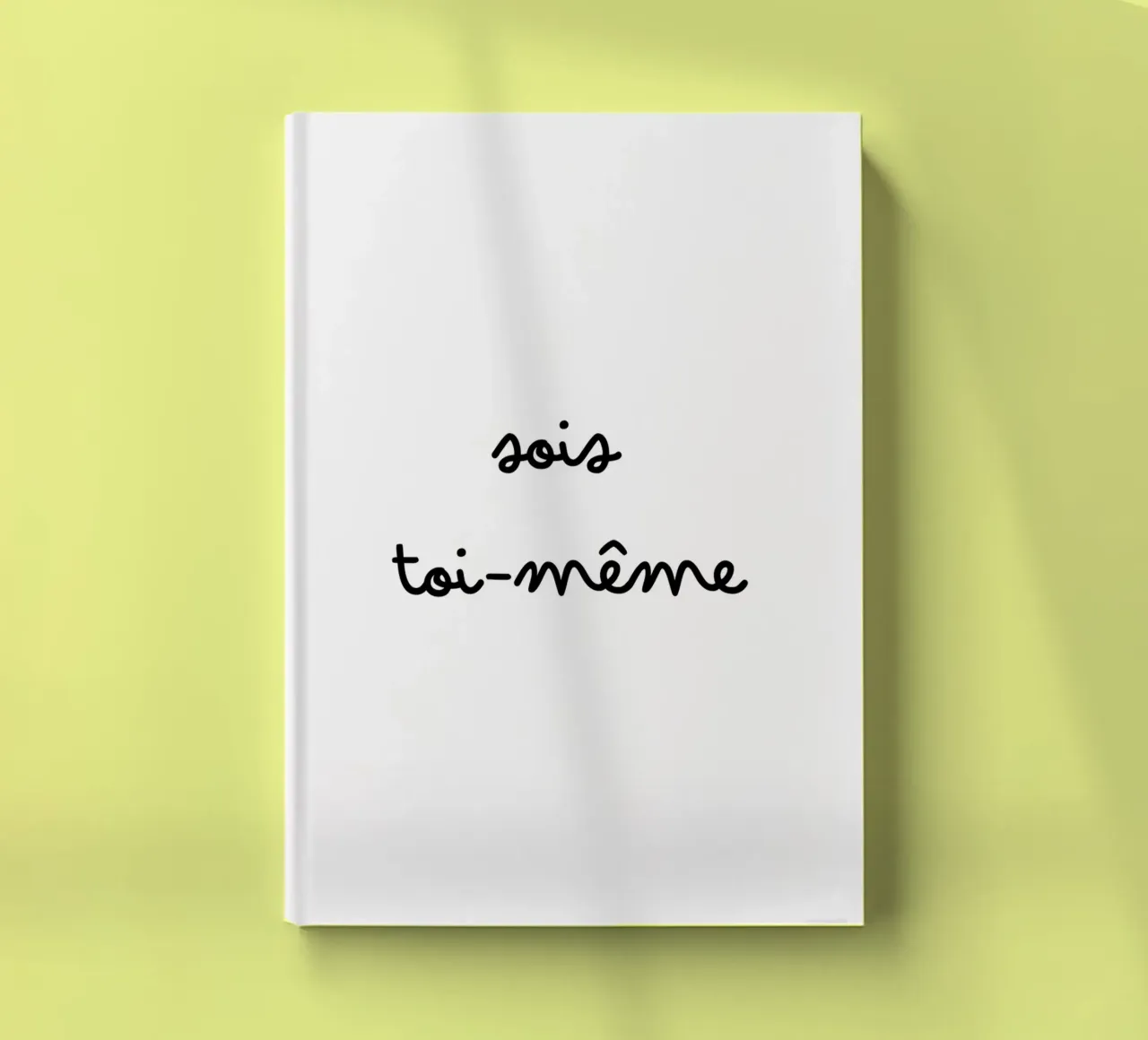 Sois toi même notebook by TCHAK ART