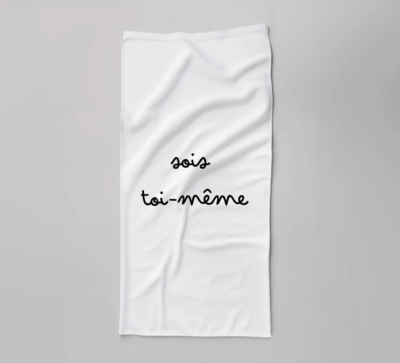Sois toi même asciugamano da bagno da TCHAK ART