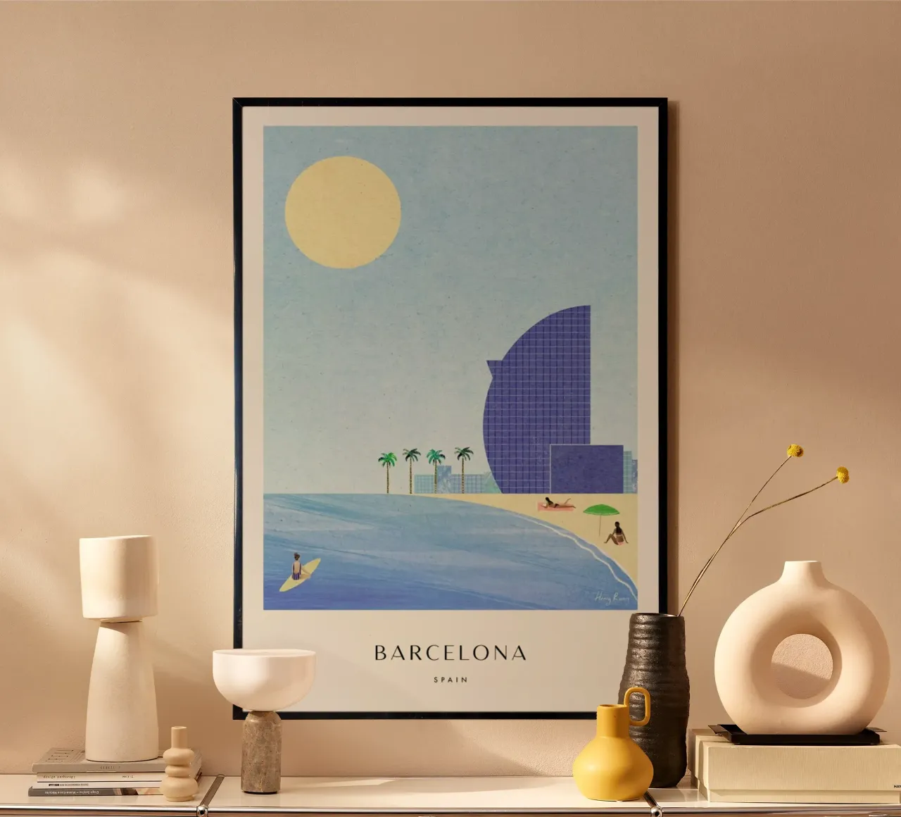 Barcelona - Series II poster da Henry Rivers
