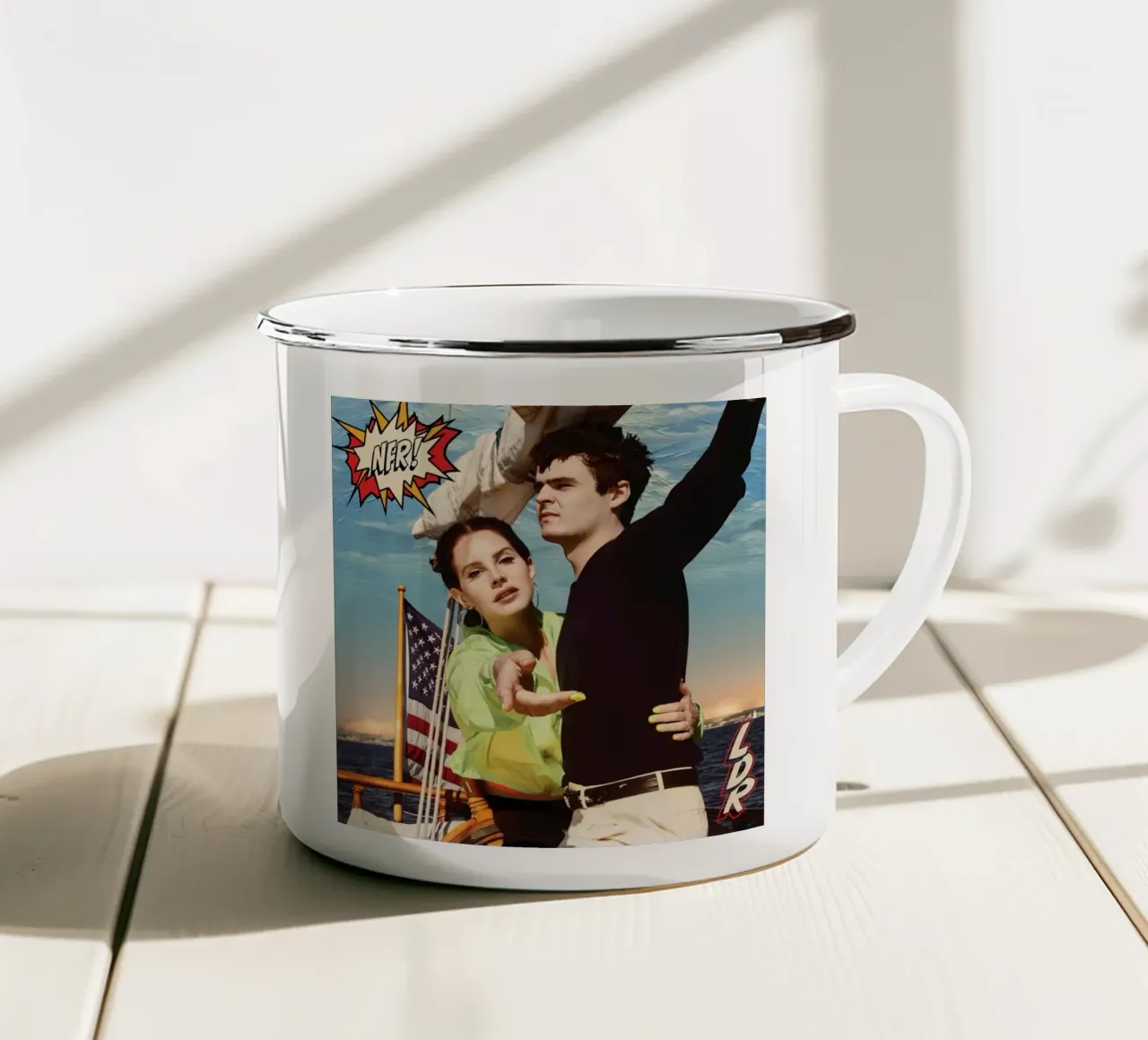 NFR tazza in smalto da Keskin-Stan
