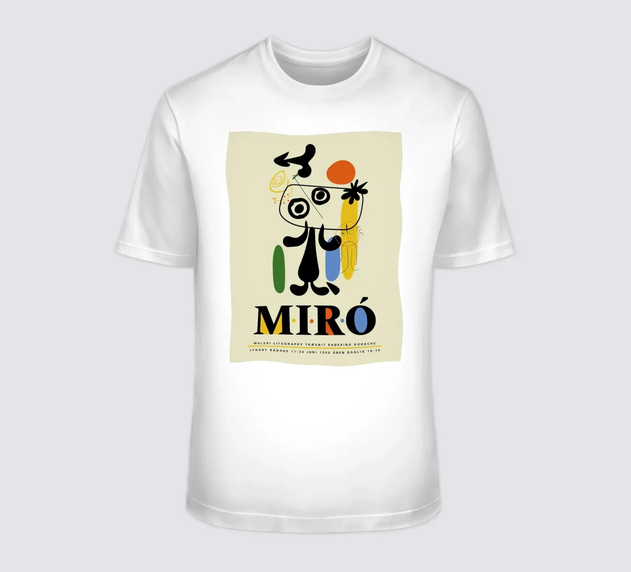 Joan Miro Painteri Lithography t-shirt by phillipp veisenberg