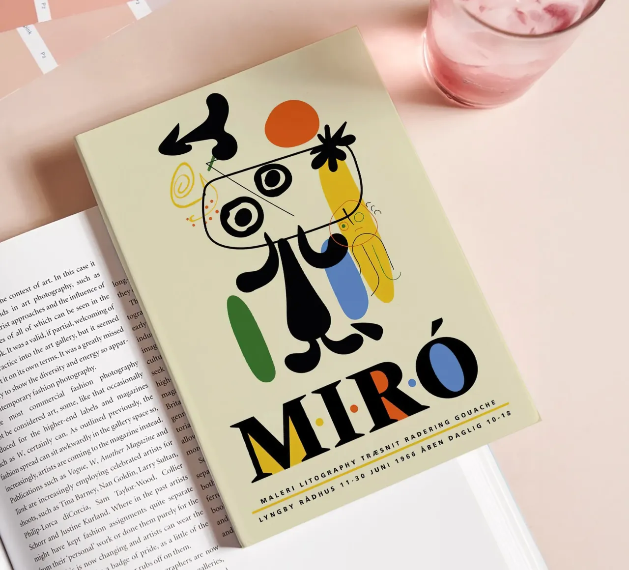 Joan Miro Painteri Lithography notebook by phillipp veisenberg