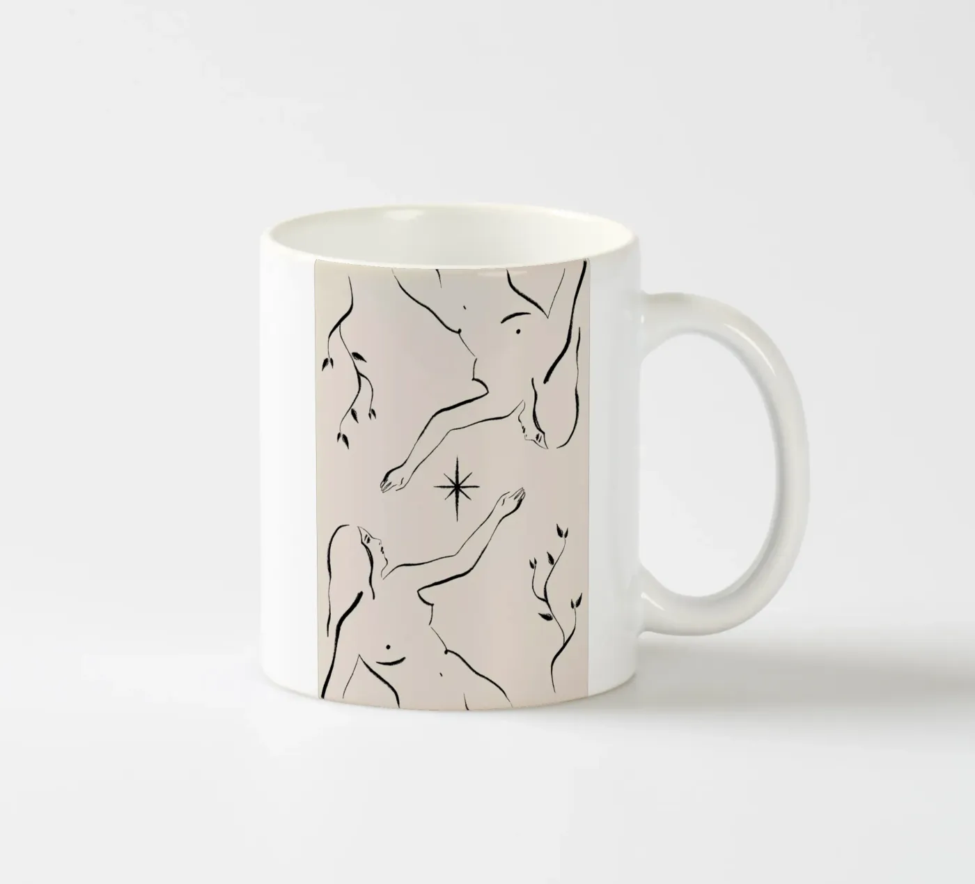 Gemini Keramik Tasse von Kit Agar