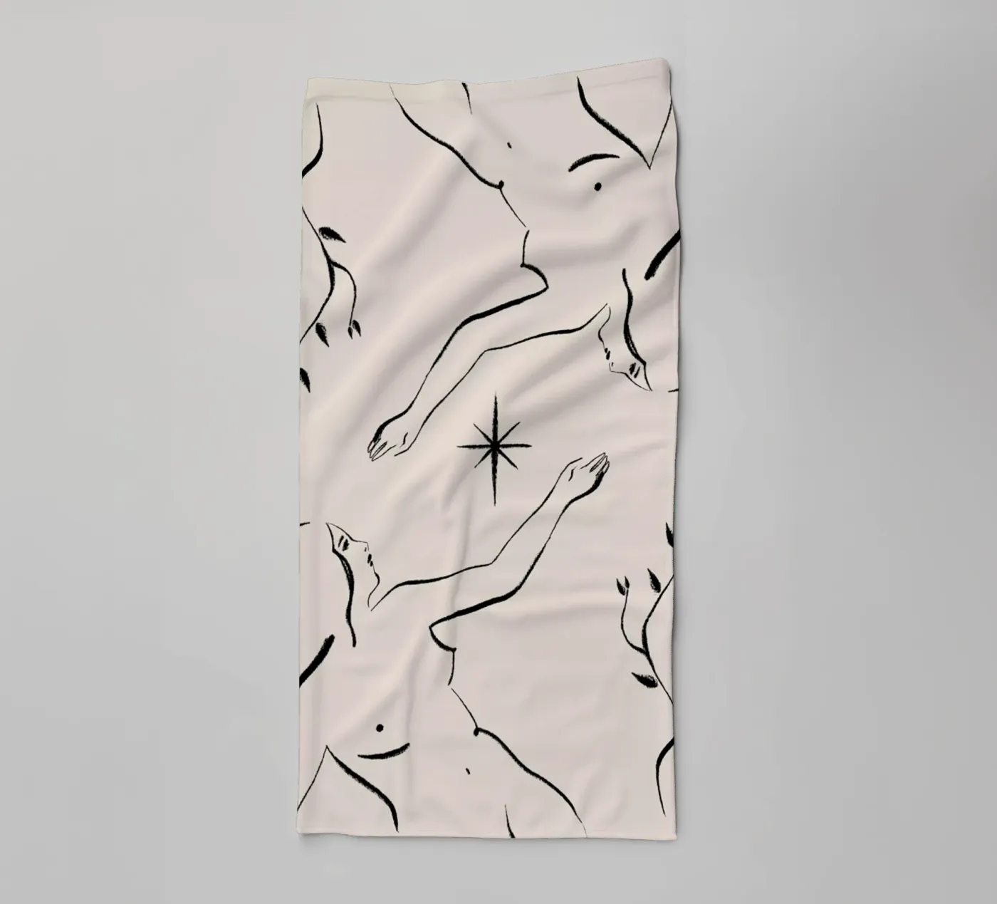 Gemini badhanddoek van Kit Agar