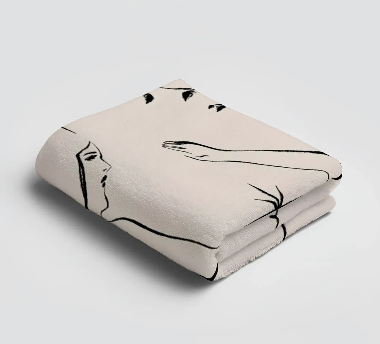 Gemini badhanddoek van Kit Agar