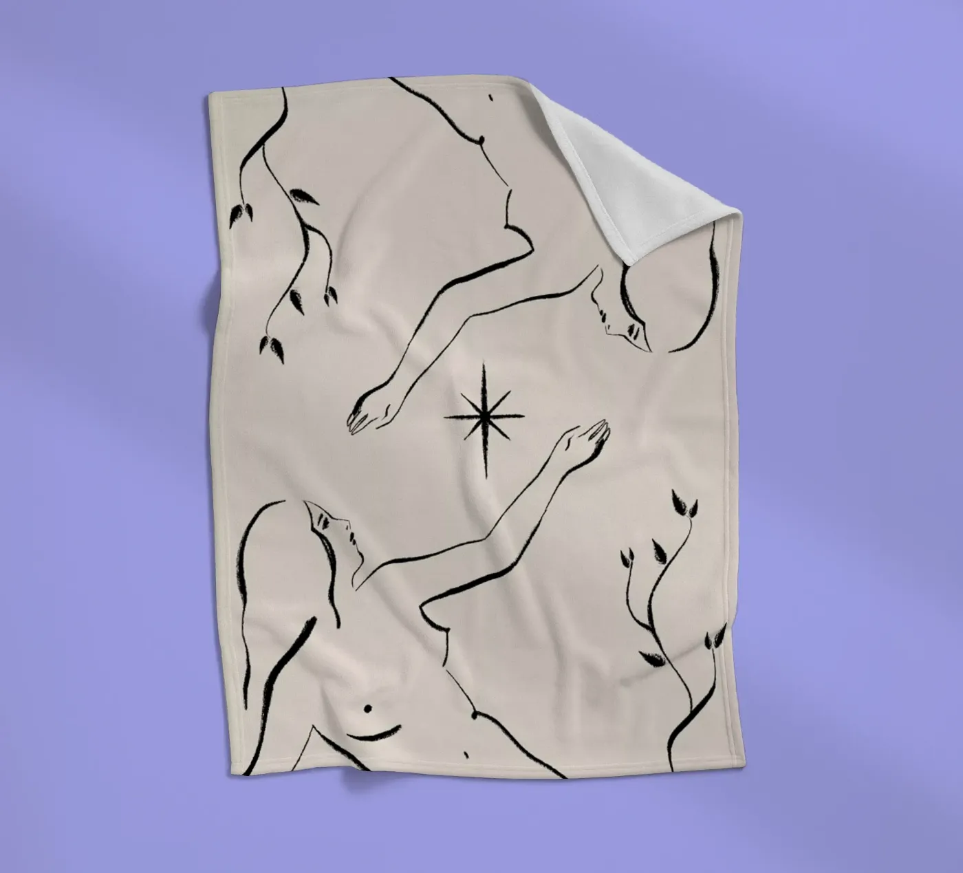 Gemini fleecedeken van Kit Agar