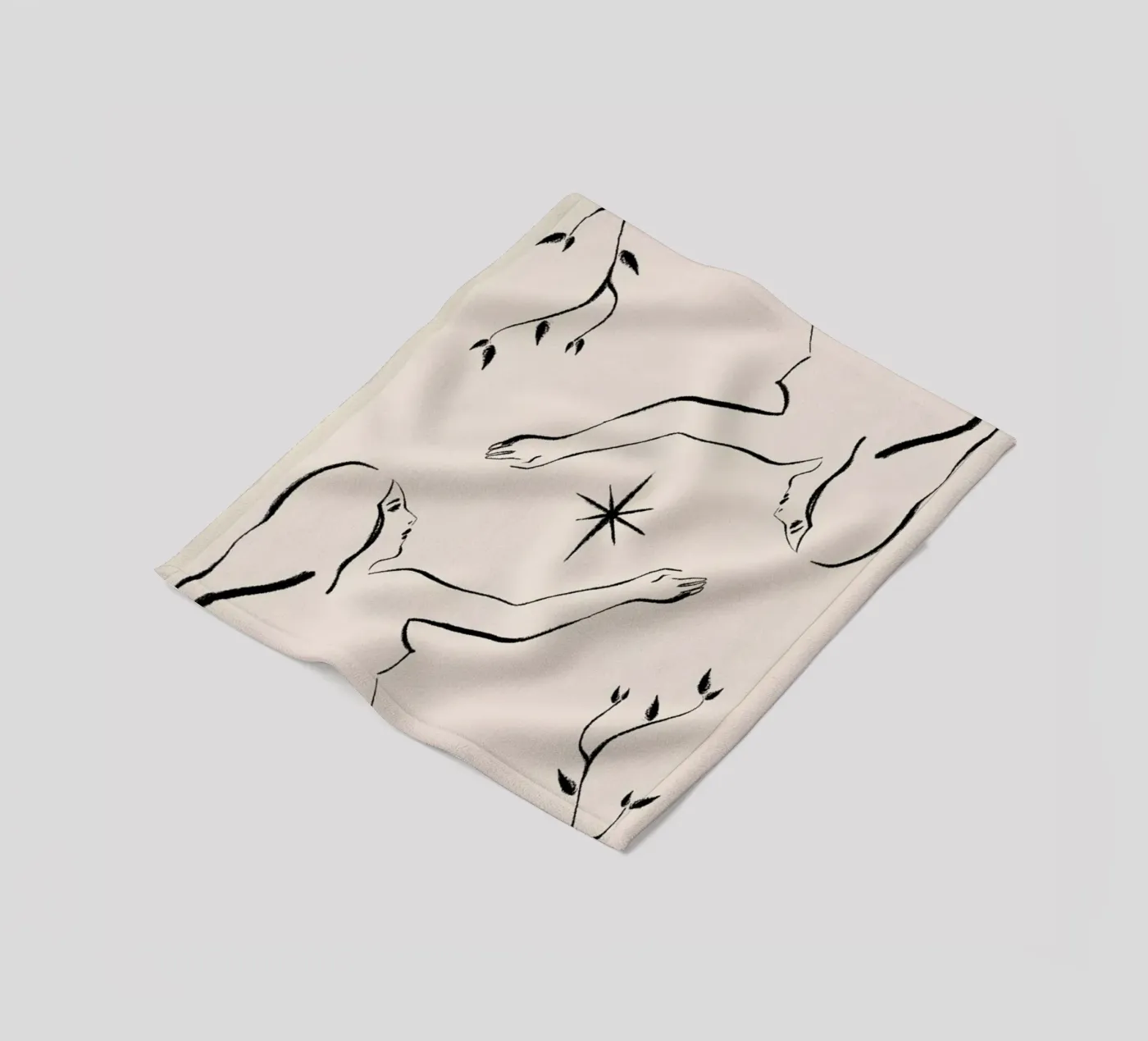 Gemini fleecedeken van Kit Agar