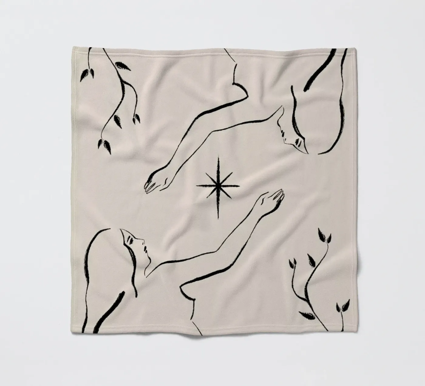 Gemini fleecedeken van Kit Agar