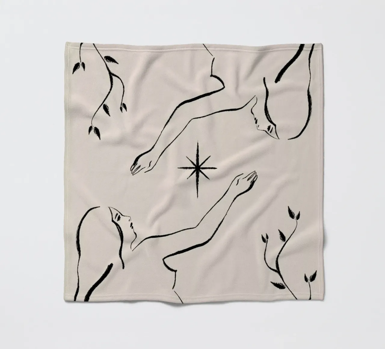 Gemini Fleecedecke von Kit Agar