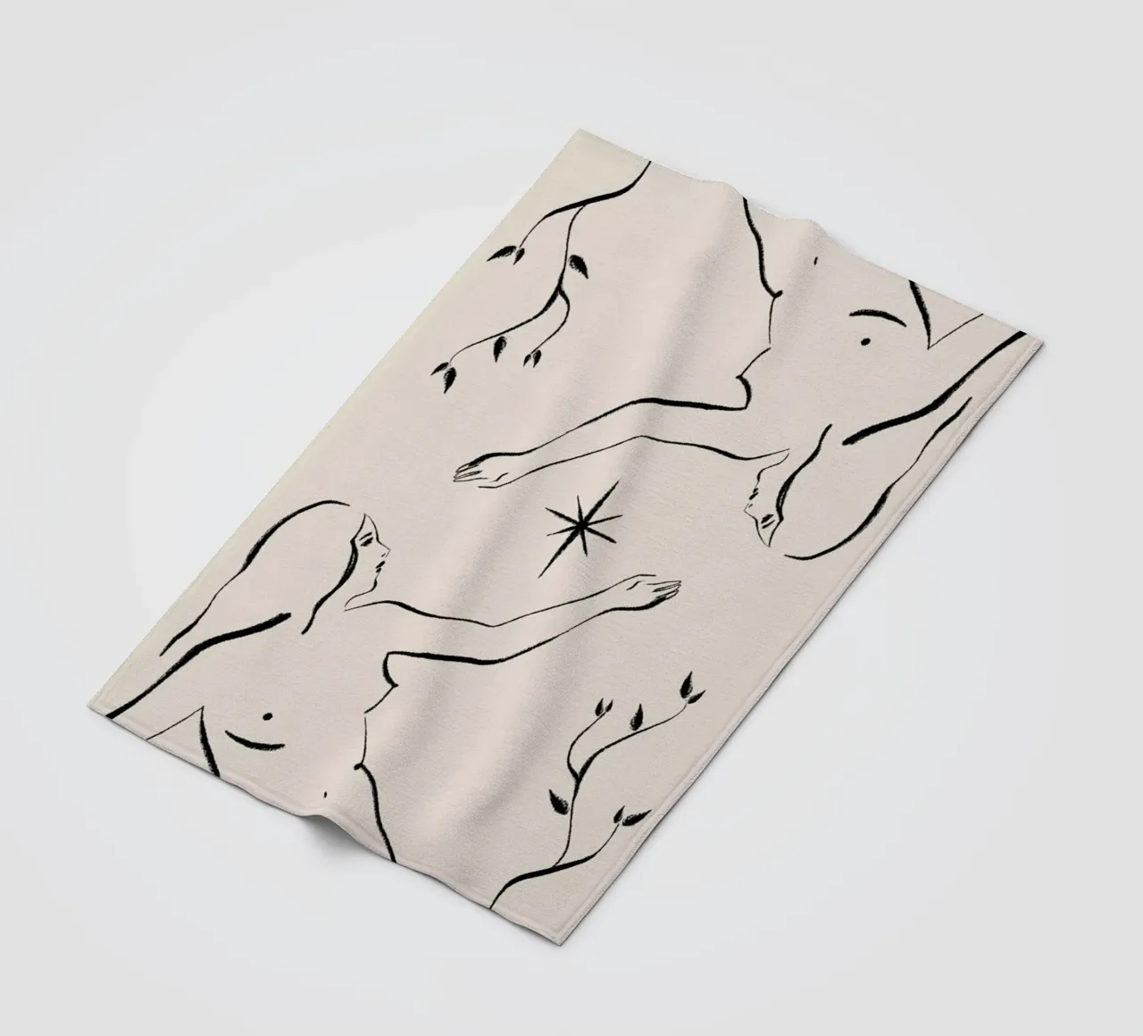 Gemini Fleecedecke von Kit Agar