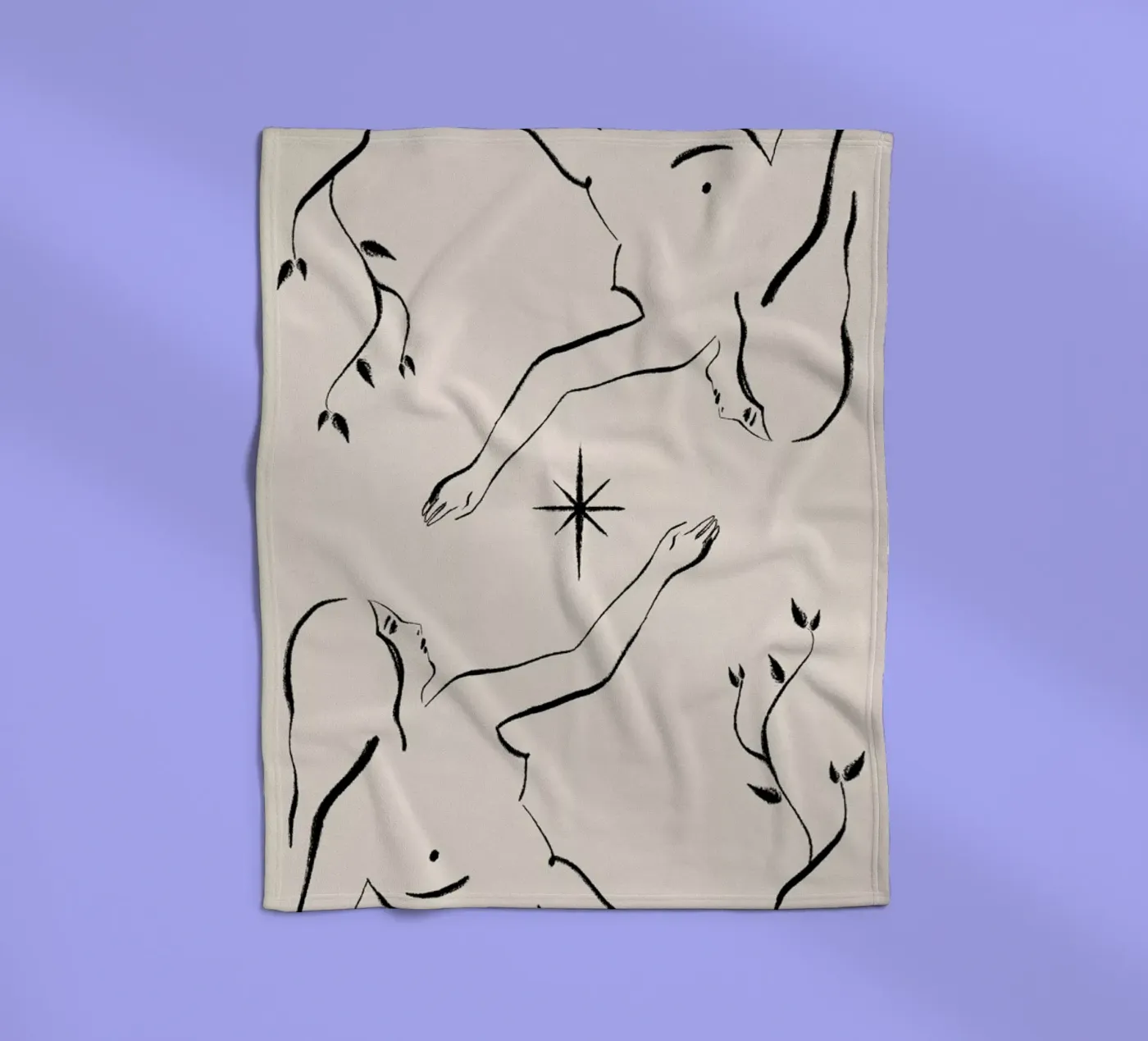 Gemini fleecedeken van Kit Agar