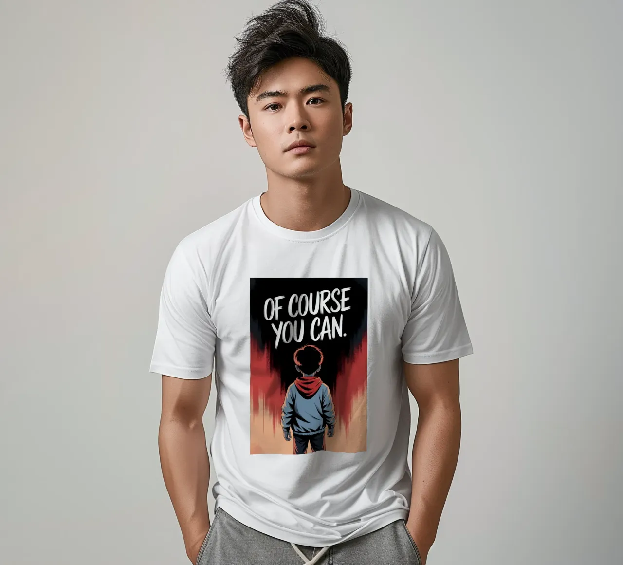 Motivation für Jungs: Natürlich können Sie T-Shirt von RB-Quotes