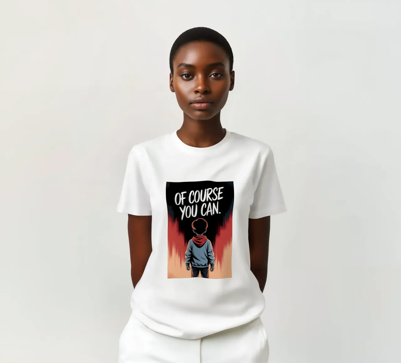 Motivation für Jungs: Natürlich können Sie T-Shirt von RB-Quotes