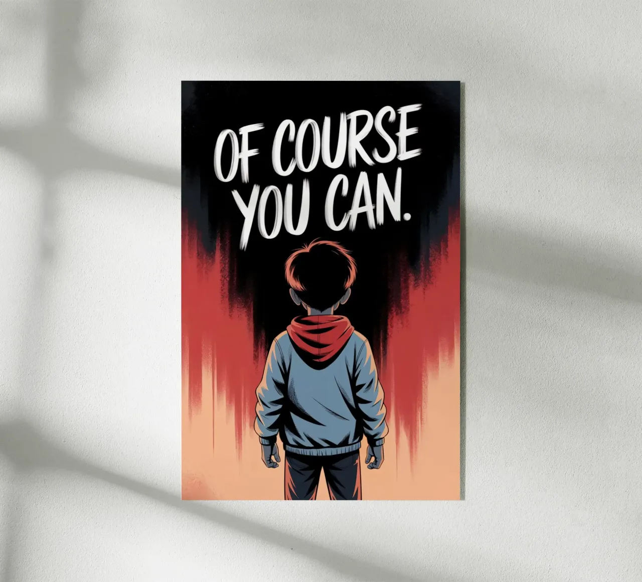 Motivation für Jungs : Bien sûr que vous pouvez plexiglas de RB-Quotes