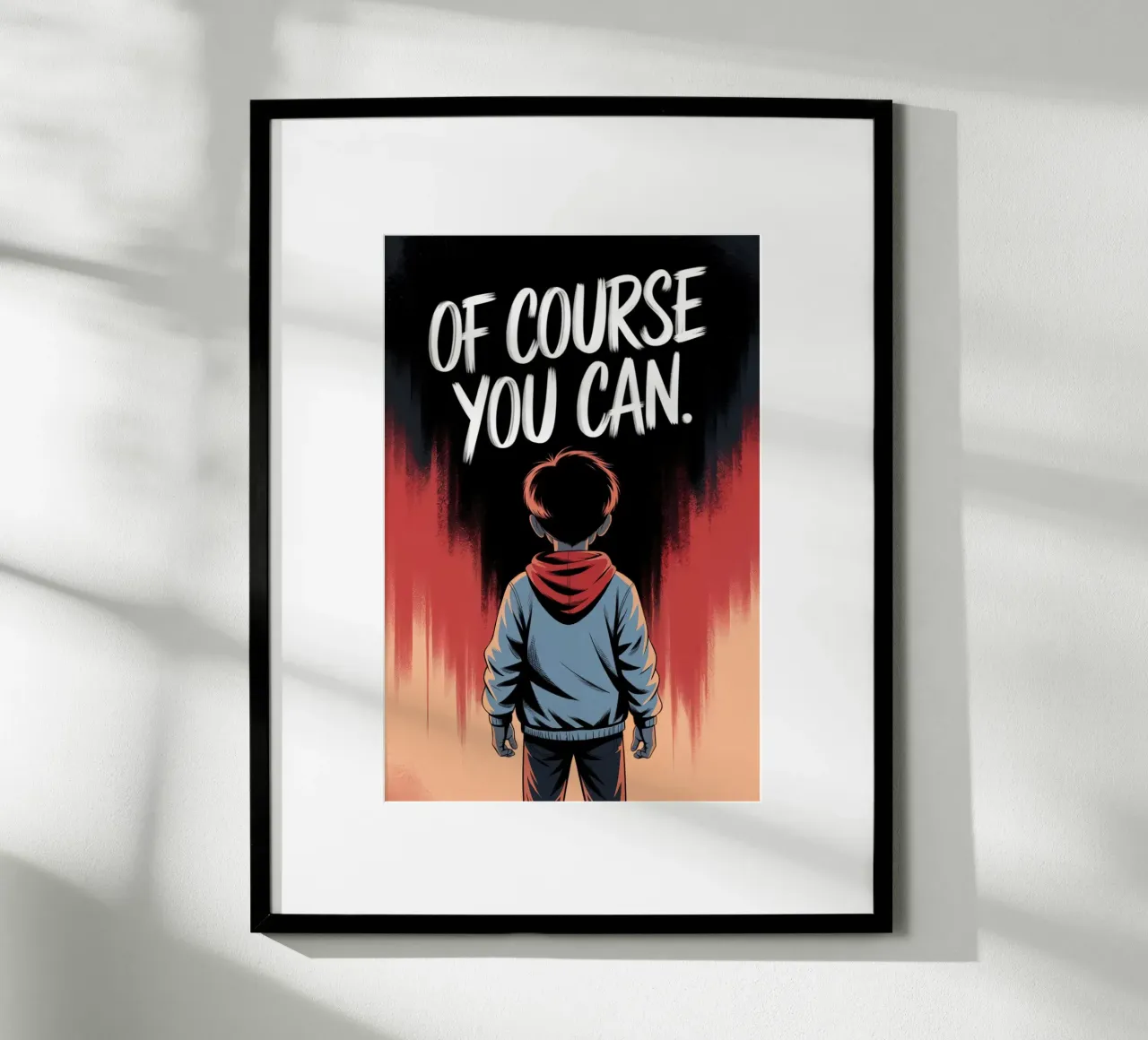 Motivazione per i giovani: Certo che puoi poster da RB-Quotes