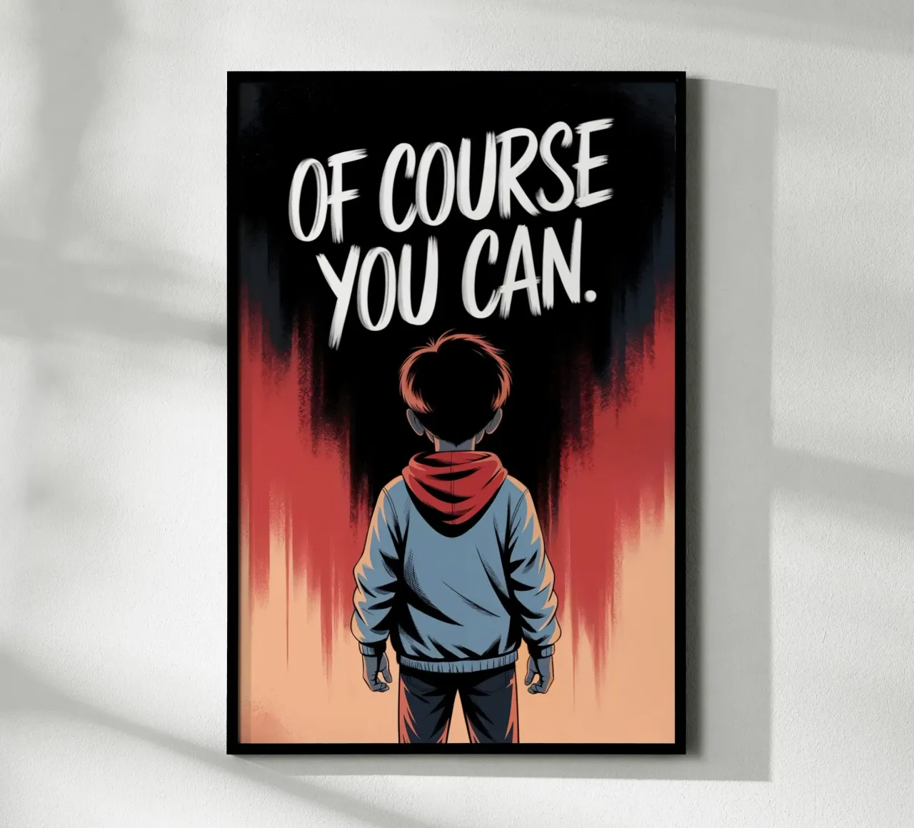Motivazione per i giovani: Certo che puoi poster da RB-Quotes