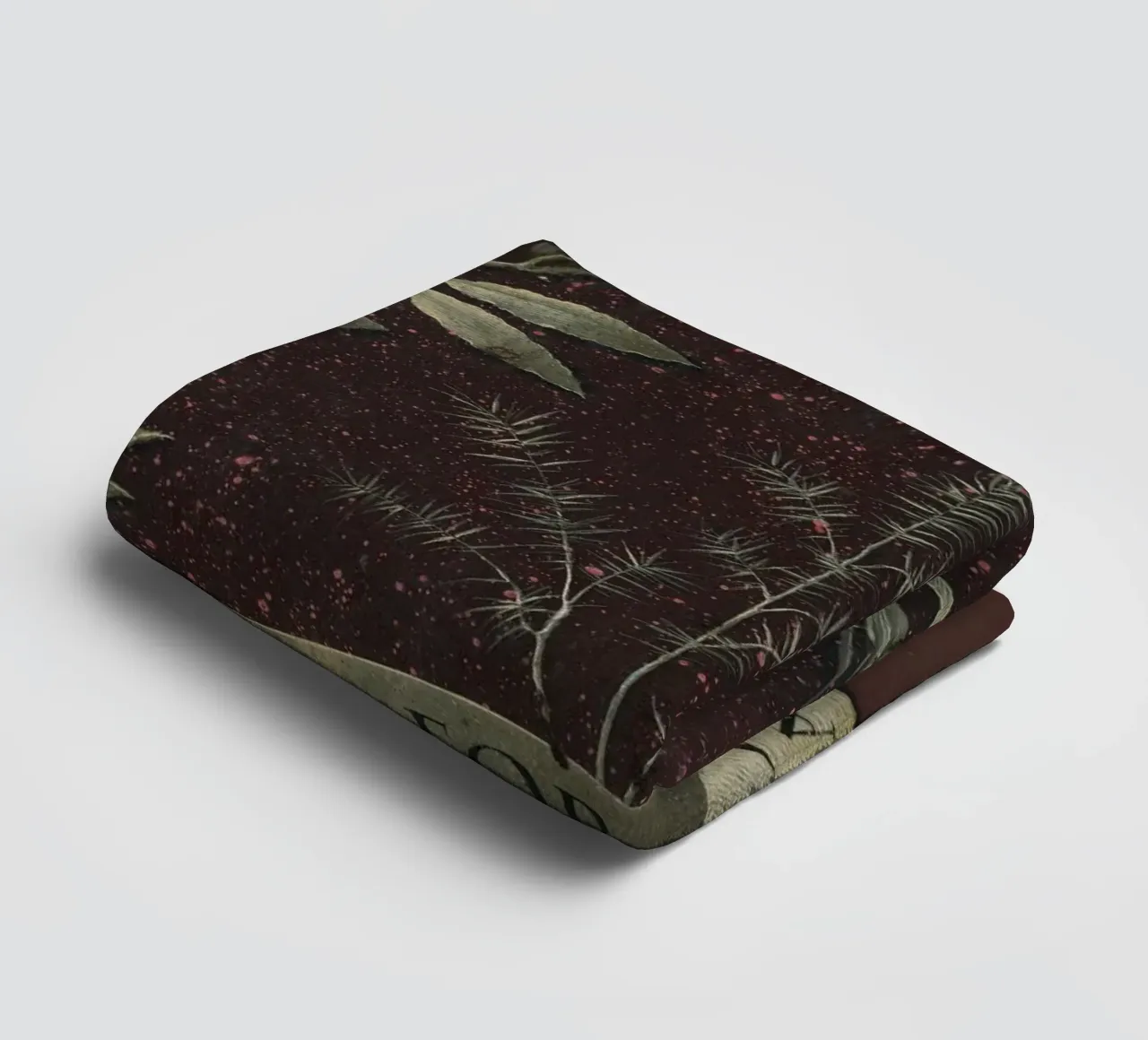 Leonardo da Vinci - Wreath of Laurel, Palm, and Juniper towel by Venus Art