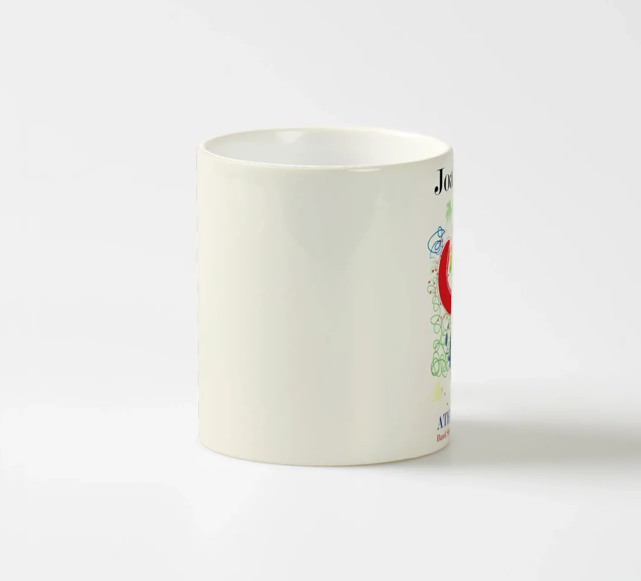 JOAN MIRO ATELIER DART POSTER tazza in ceramica da phillipp veisenberg