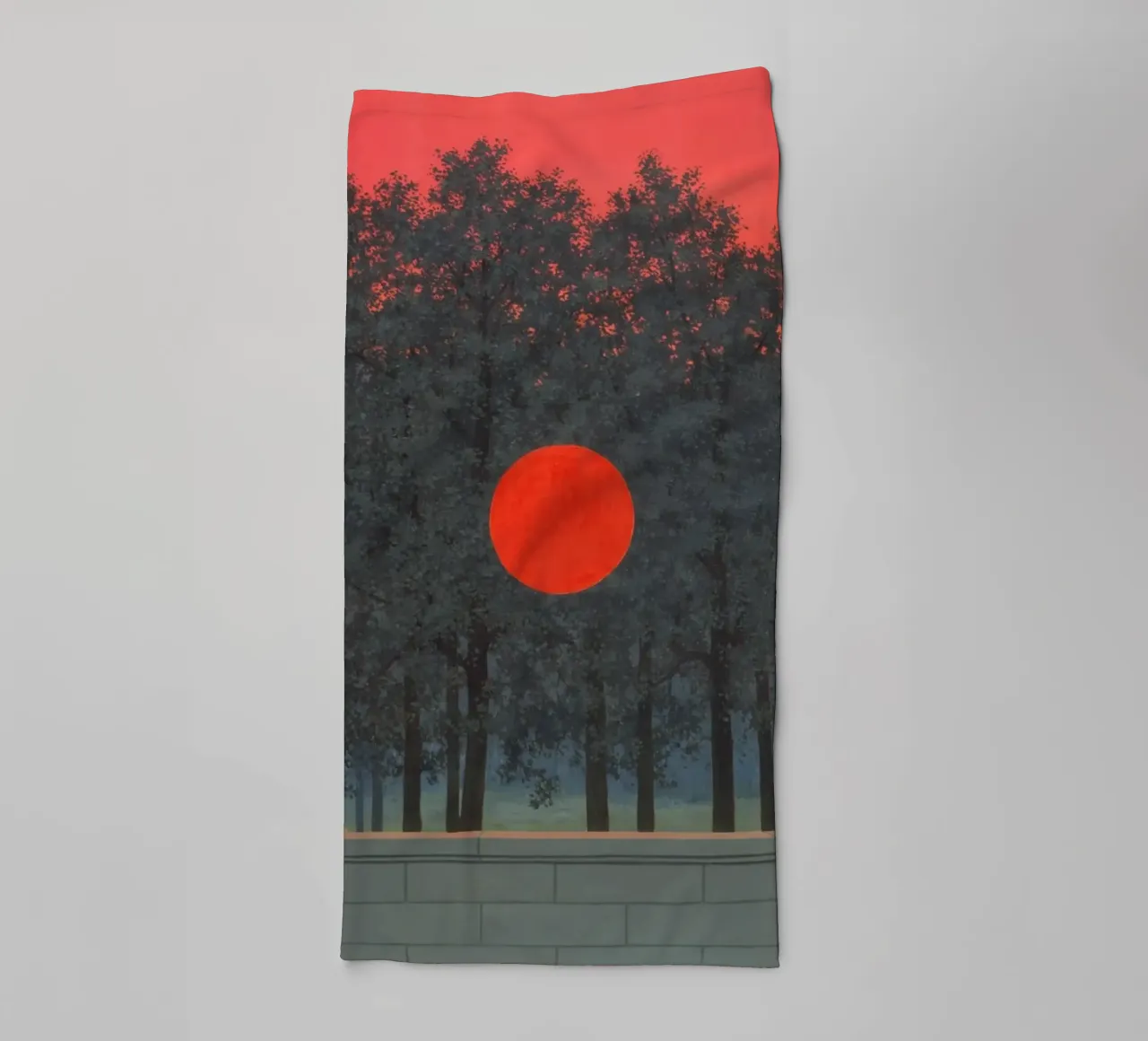 René Magritte Il banchetto asciugamano da bagno da Classic Art Prints