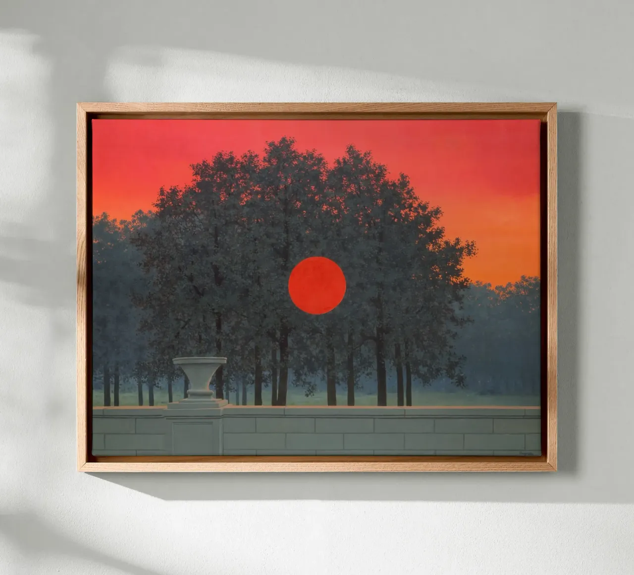 René Magritte The Banquet canvas by Classic Art Prints