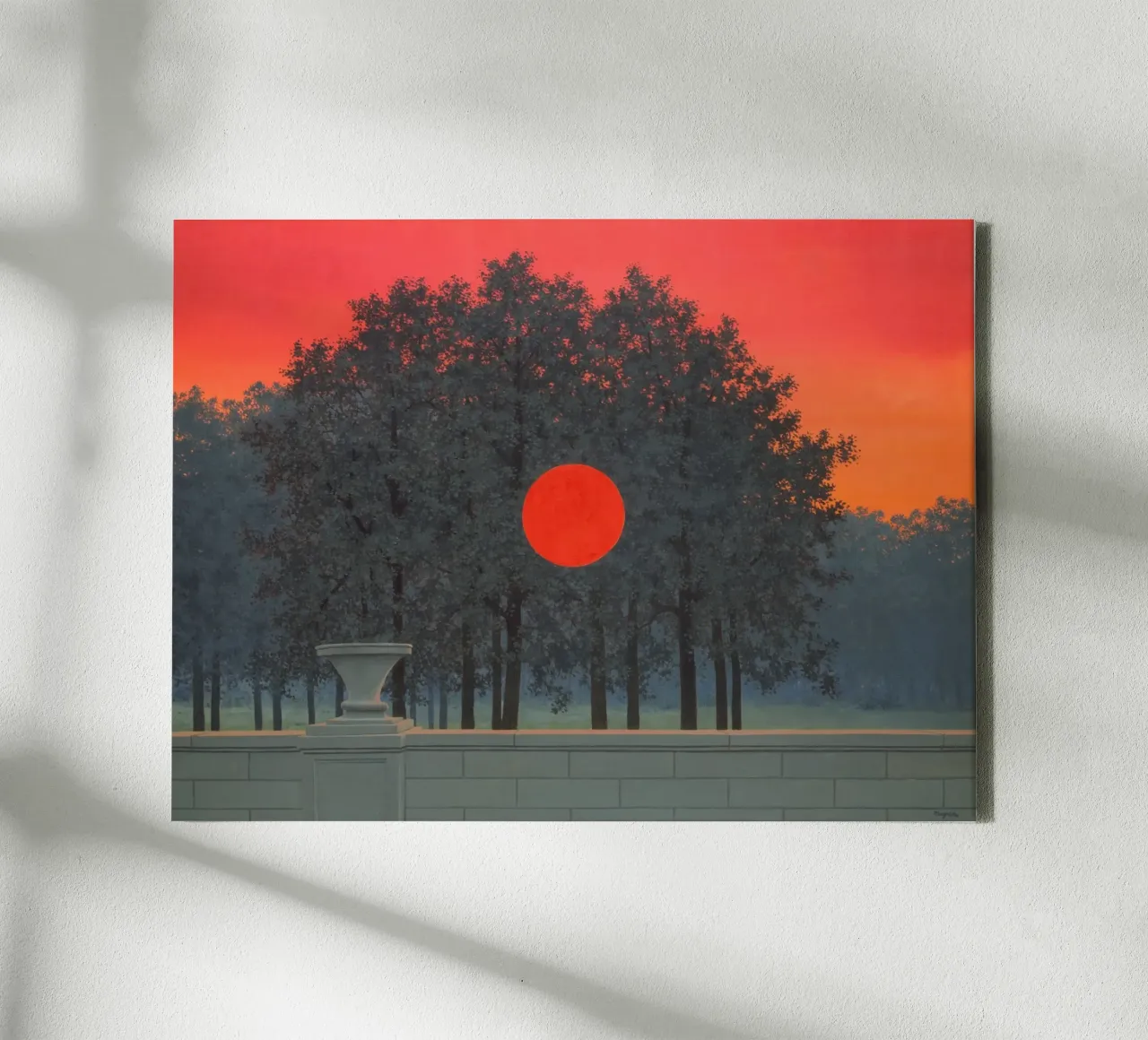 René Magritte The Banquet canvas by Classic Art Prints