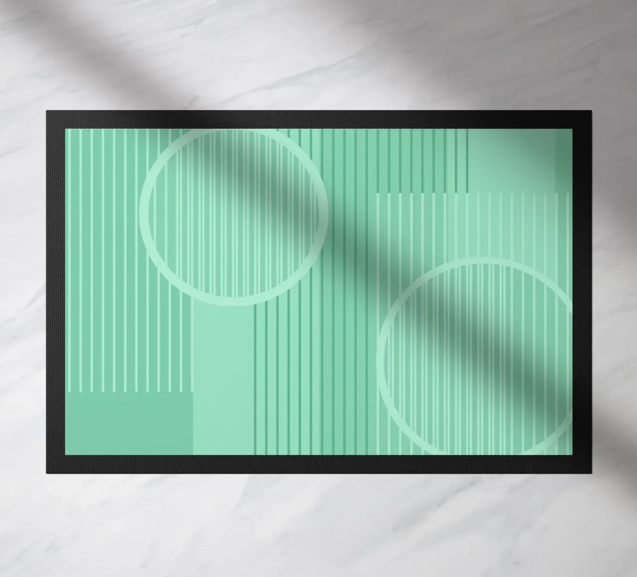 Geometrico Minimal Neo Mint zerbino da SilverPegasus