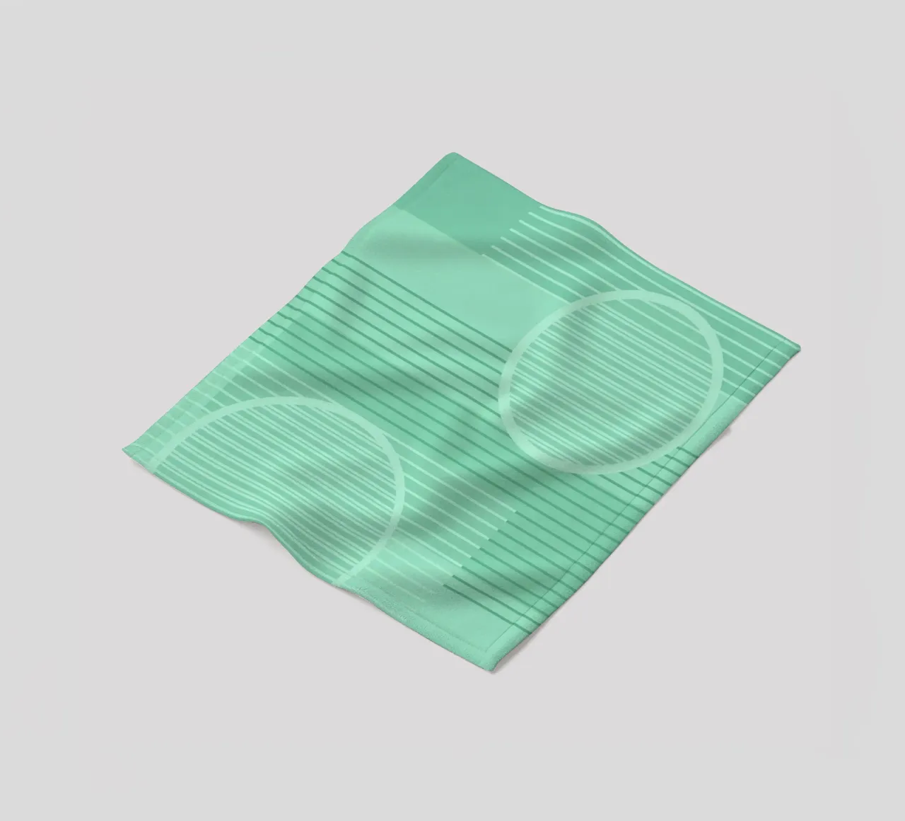 Geometrico Minimal Neo Mint coperta in pile da SilverPegasus