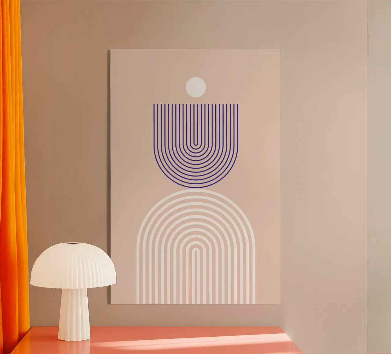 Blue Rainbow plexiglass da Mottos by Sinan Saydik