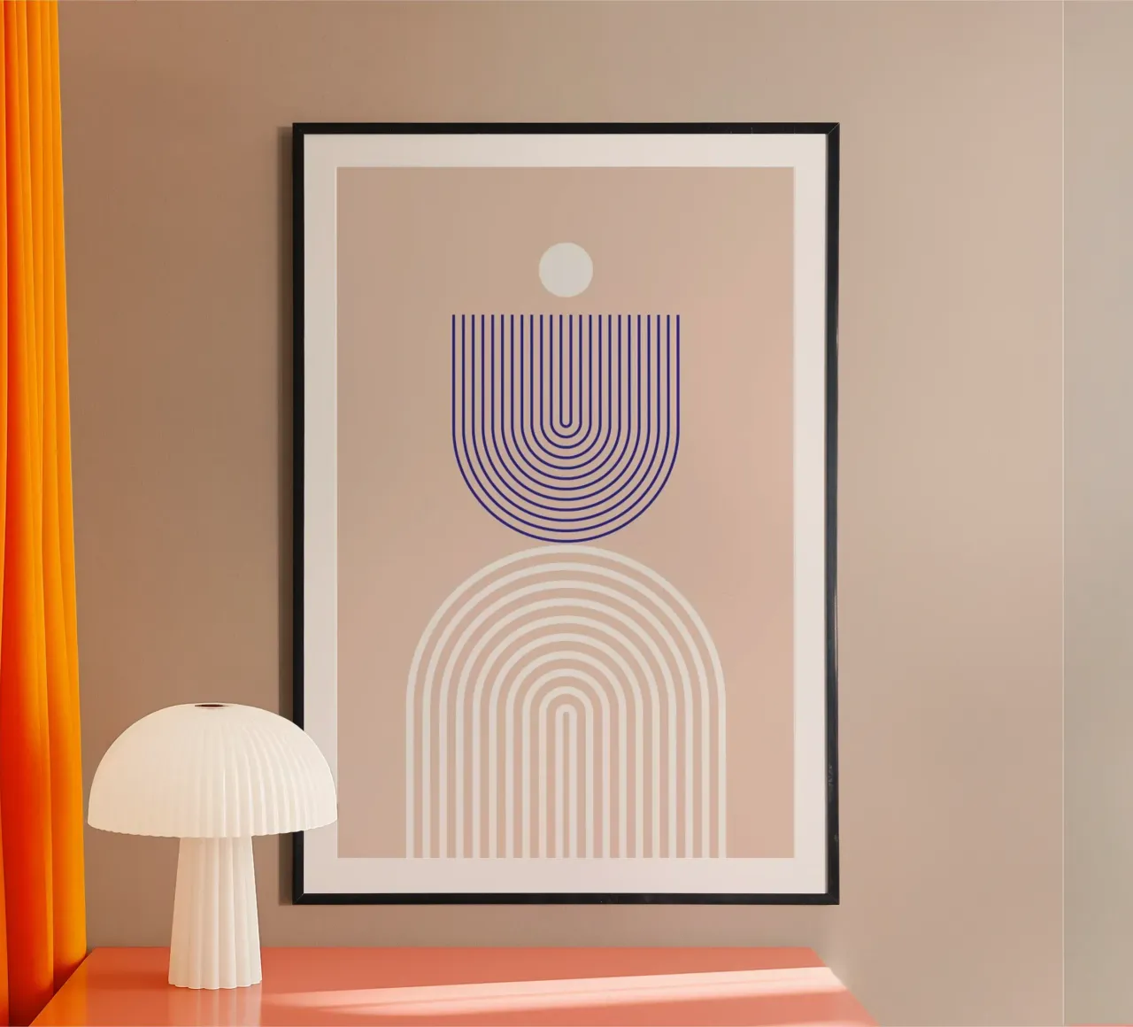 Blue Rainbow poster da Mottos by Sinan Saydik