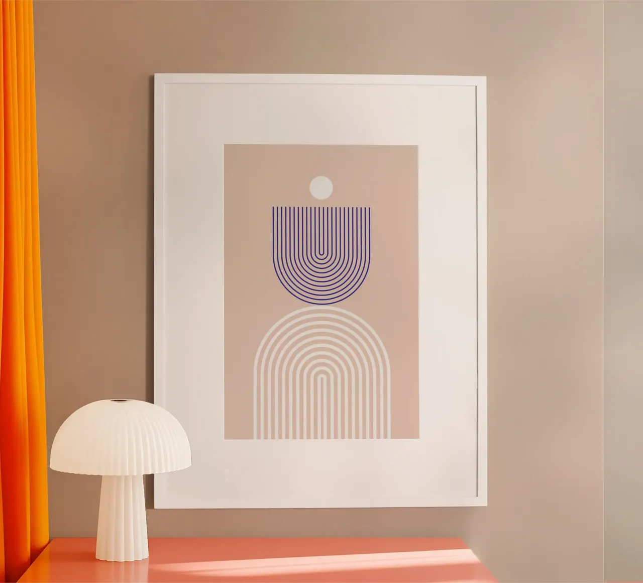 Blue Rainbow poster da Mottos by Sinan Saydik