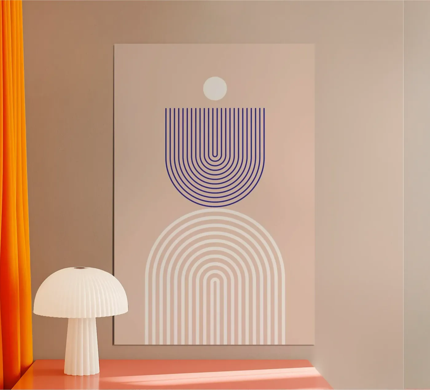 Blue Rainbow poster da Mottos by Sinan Saydik